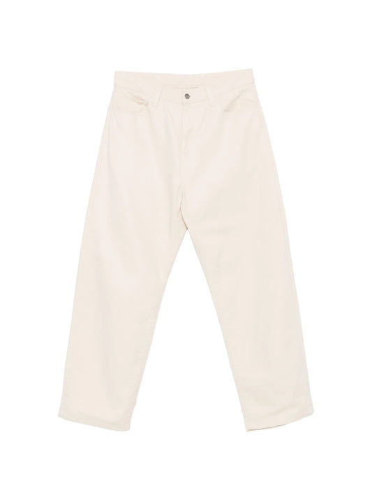 logo-patch straight-leg jeans