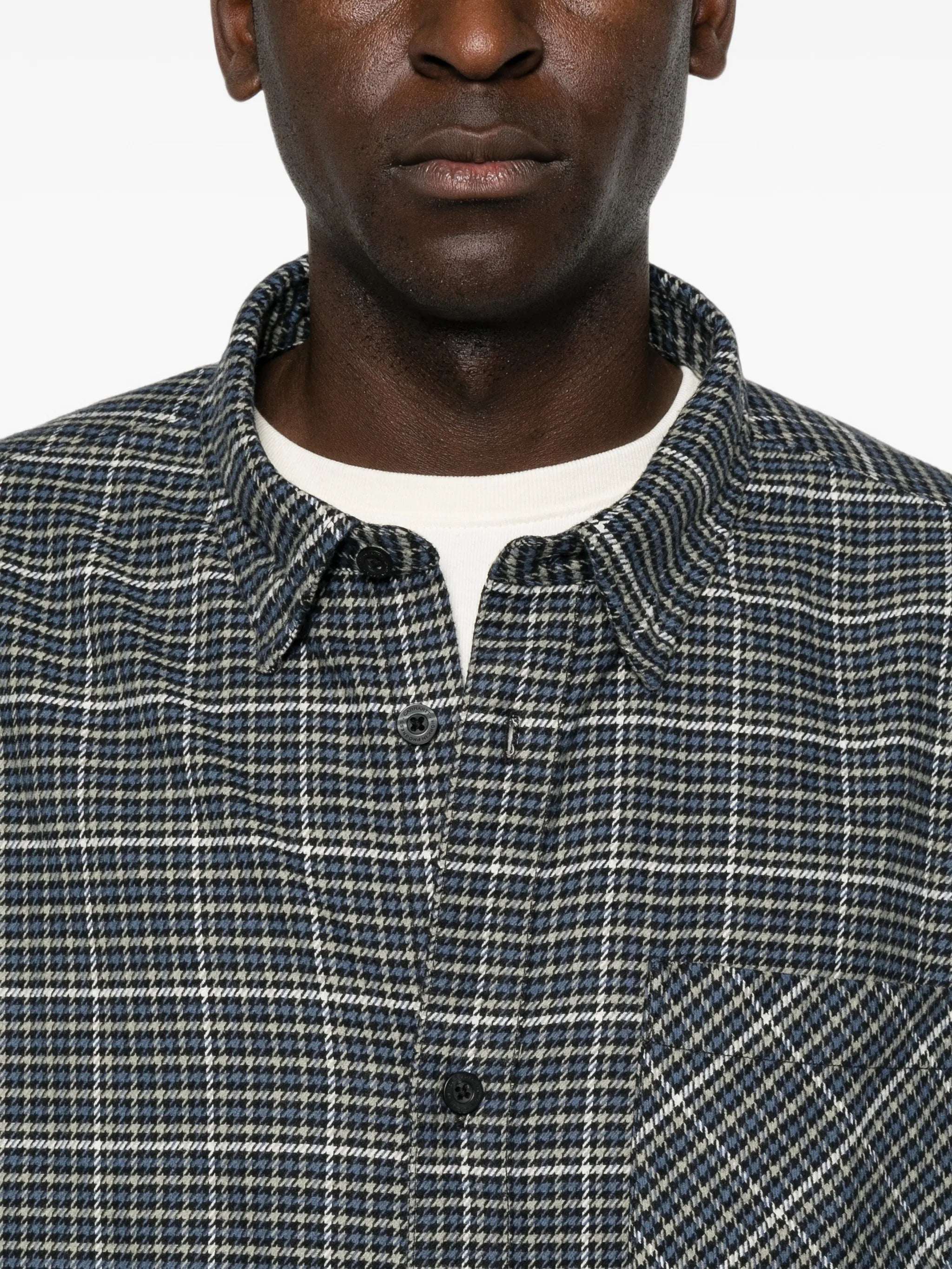 Todrick houndstooth shirt
