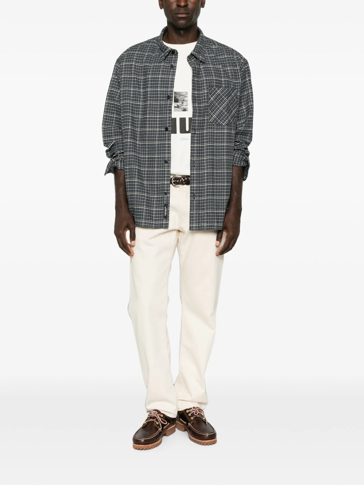 Todrick houndstooth shirt