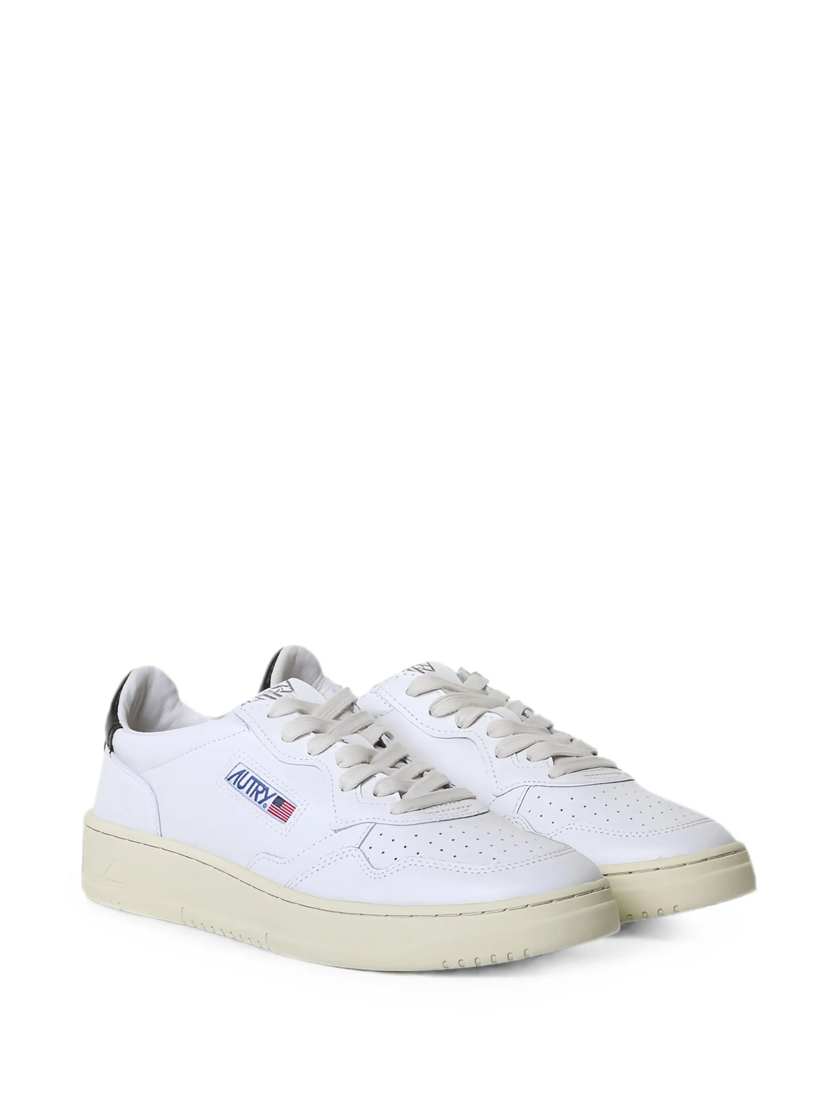 Medalist perforated leather sneakers