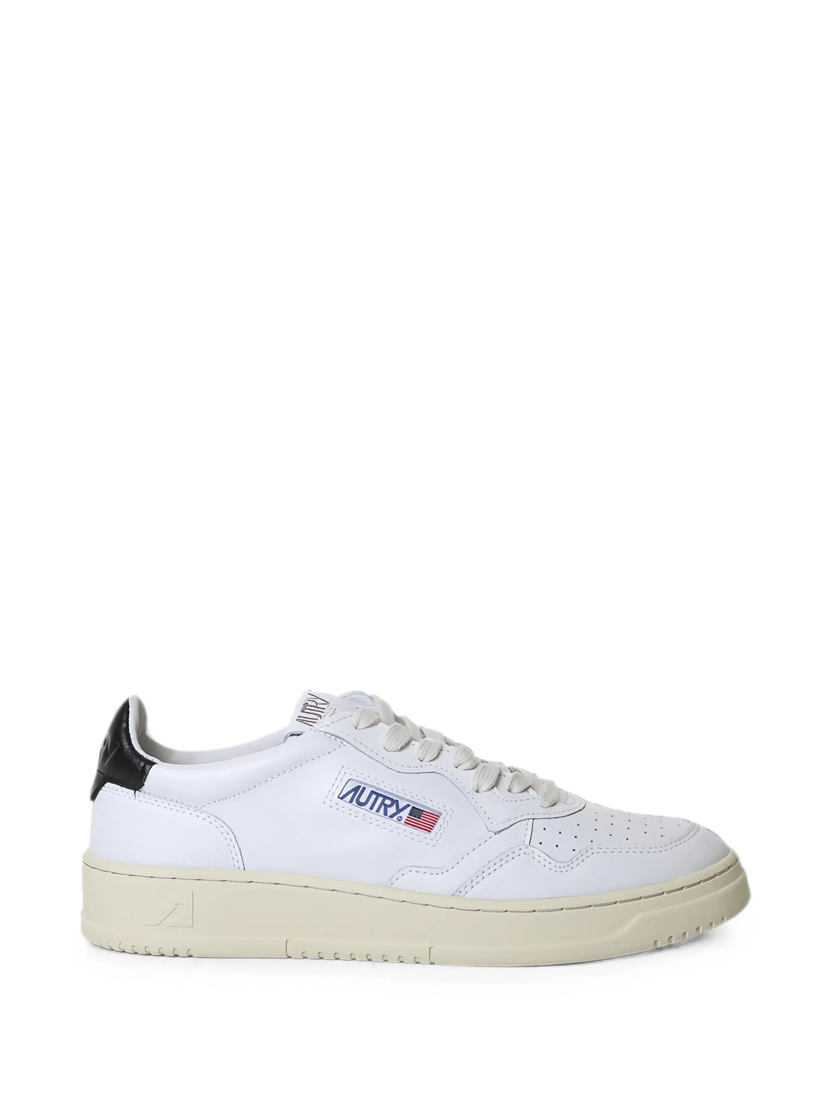 Medalist perforated leather sneakers
