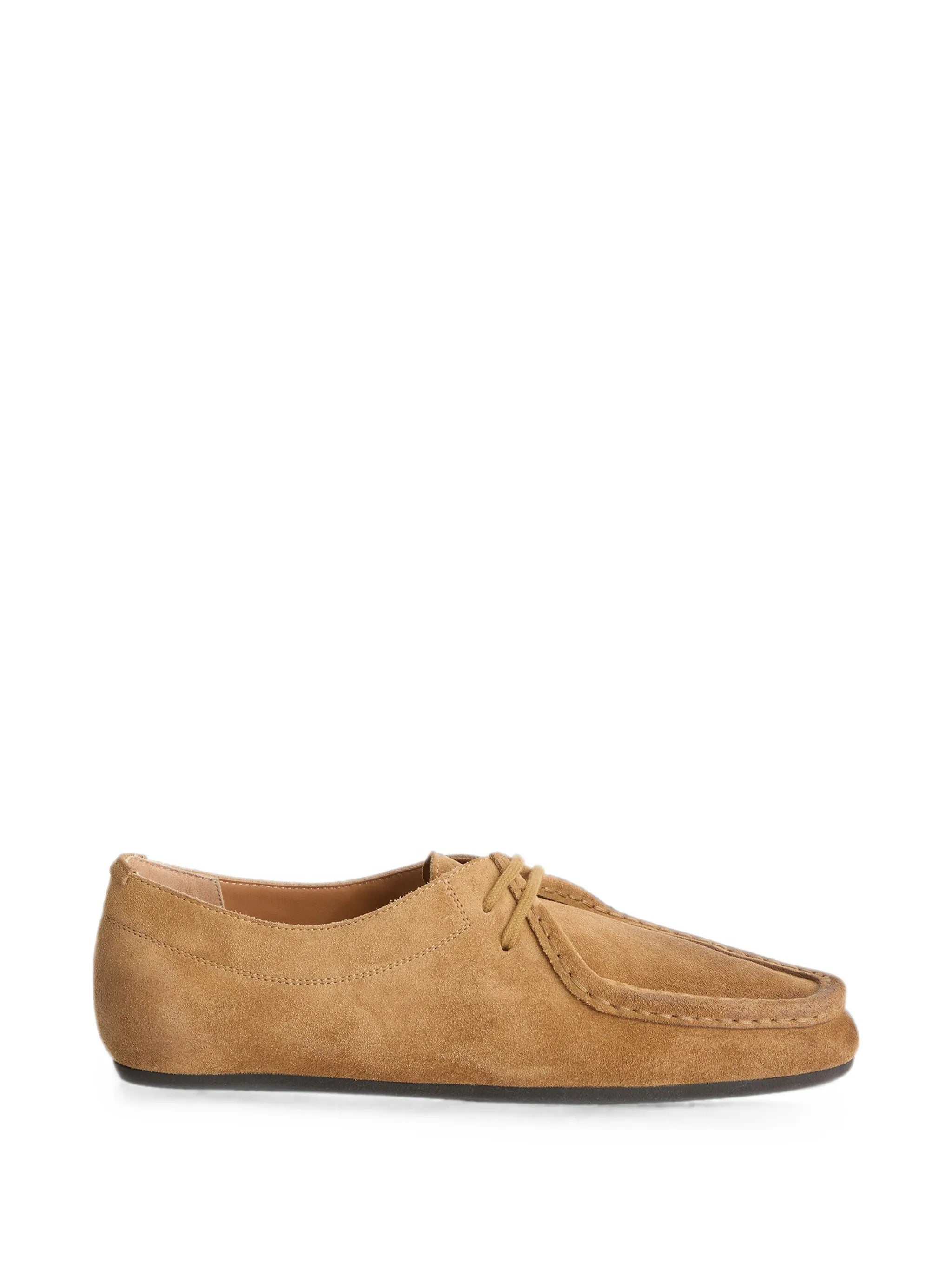 Hood lace-up shoes