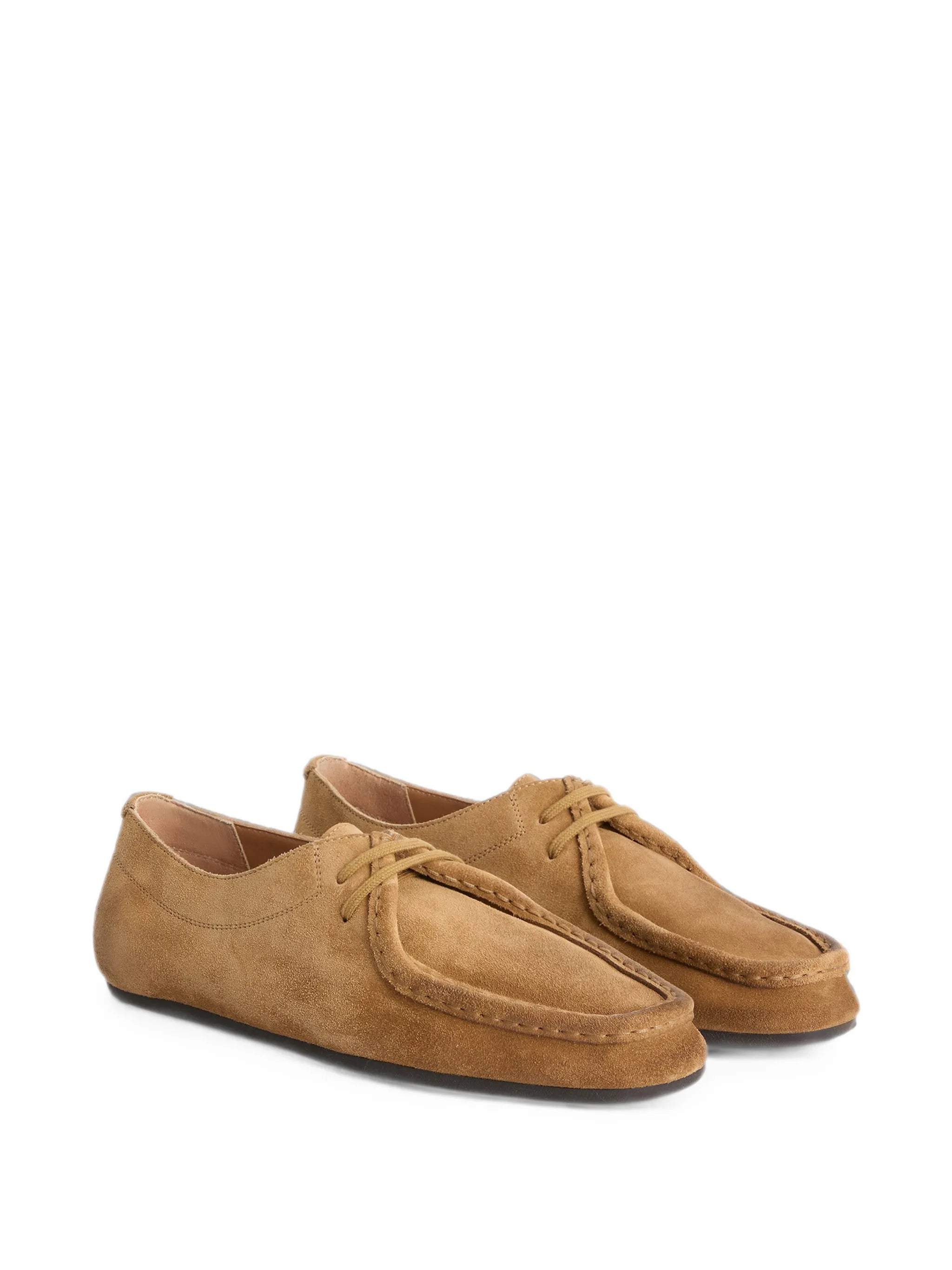 Hood lace-up shoes