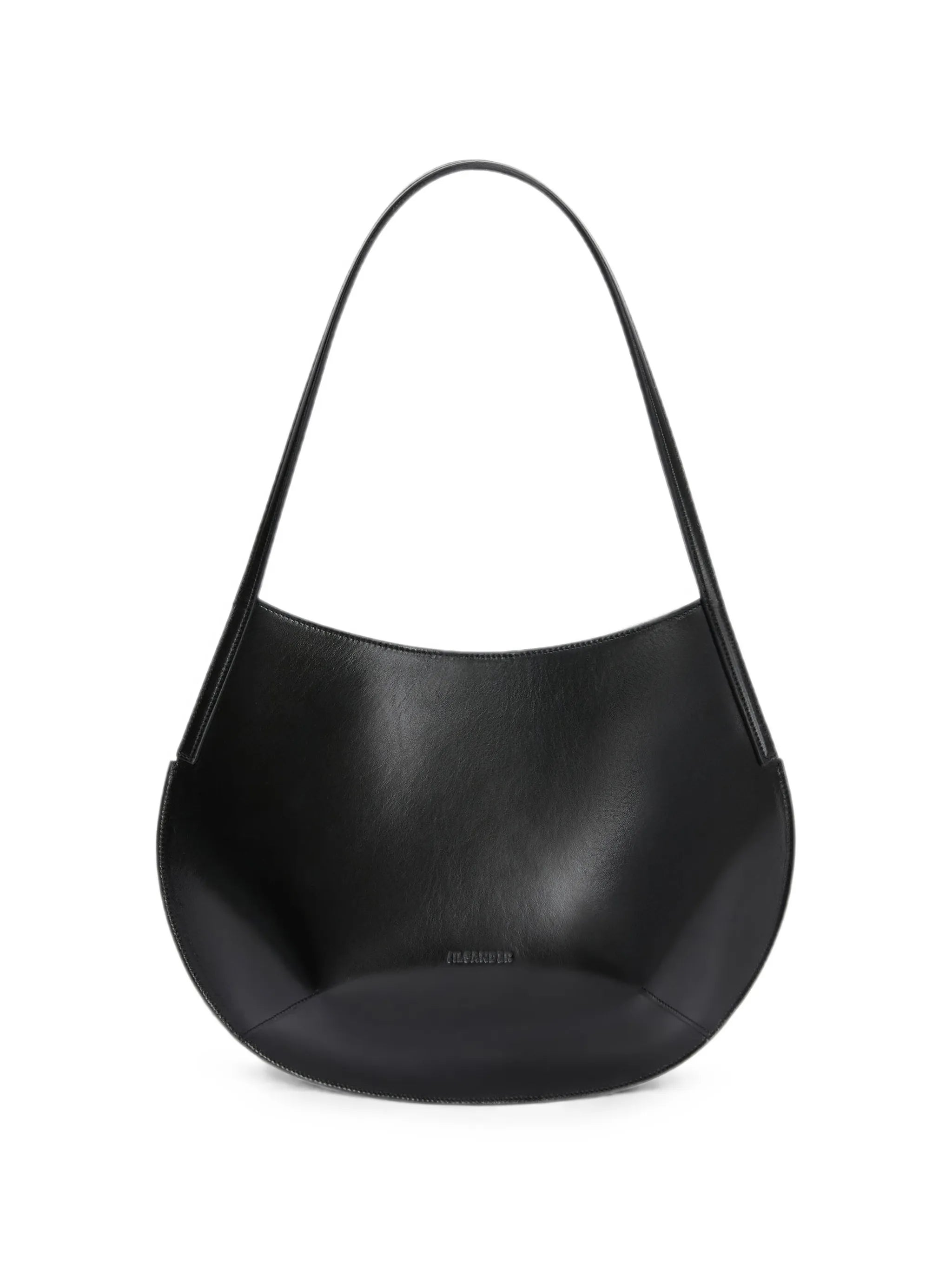 Kante angular leather shoulder bag