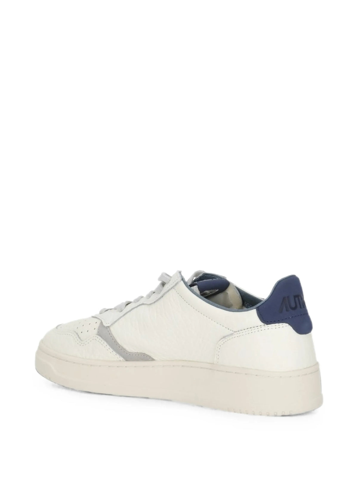 Medalist low sneakers in blue depths and vapor leather