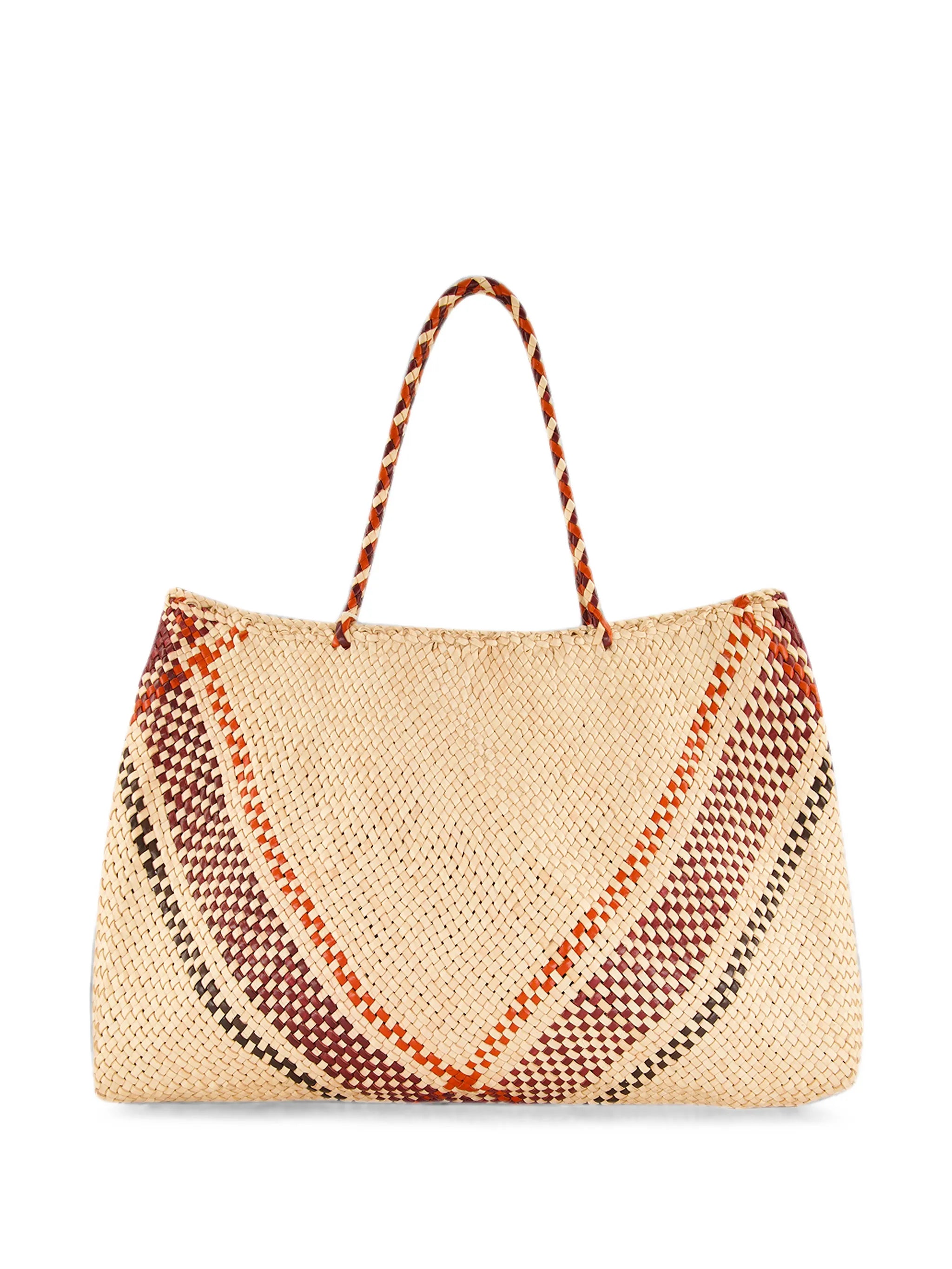 large Maori Sophie woven tote bag