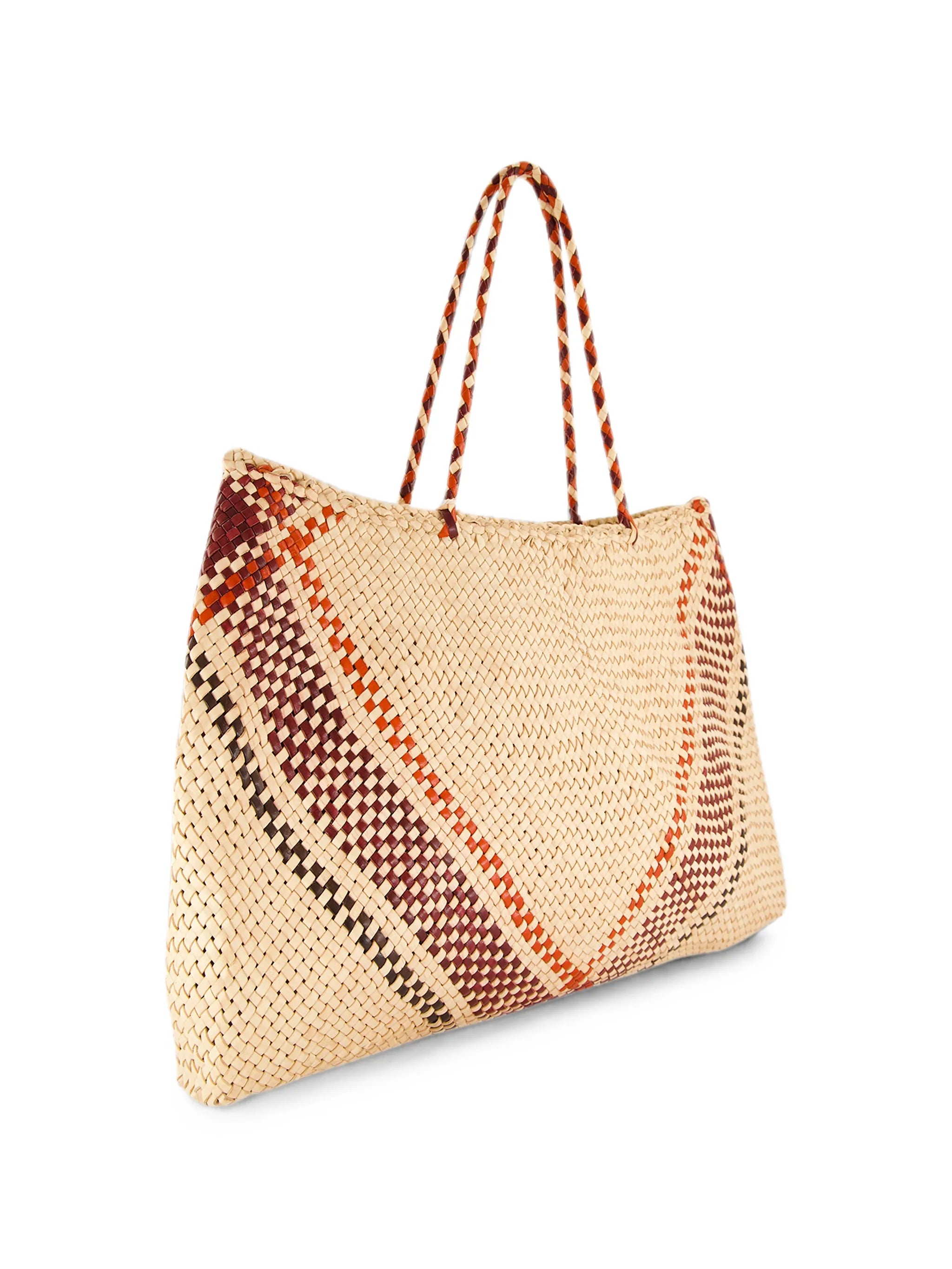 large Maori Sophie woven tote bag