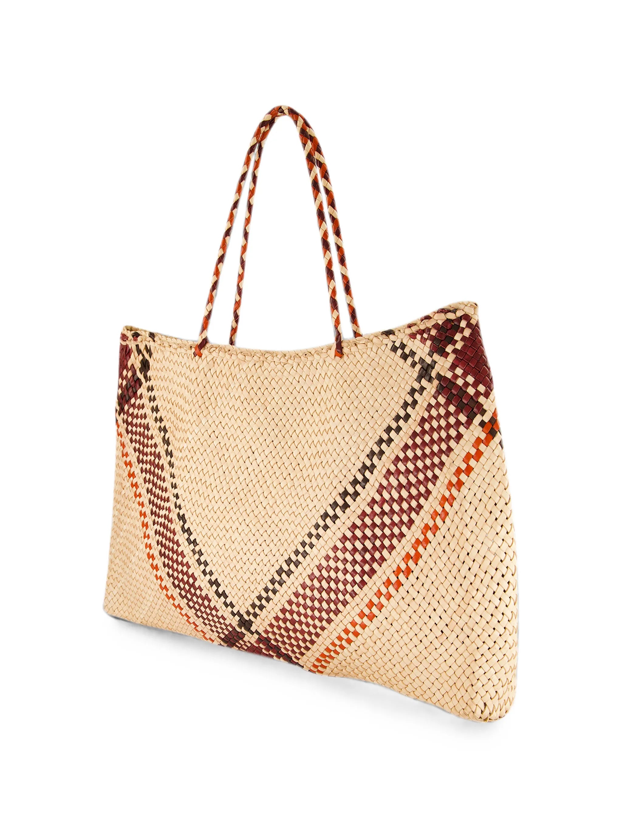 large Maori Sophie woven tote bag