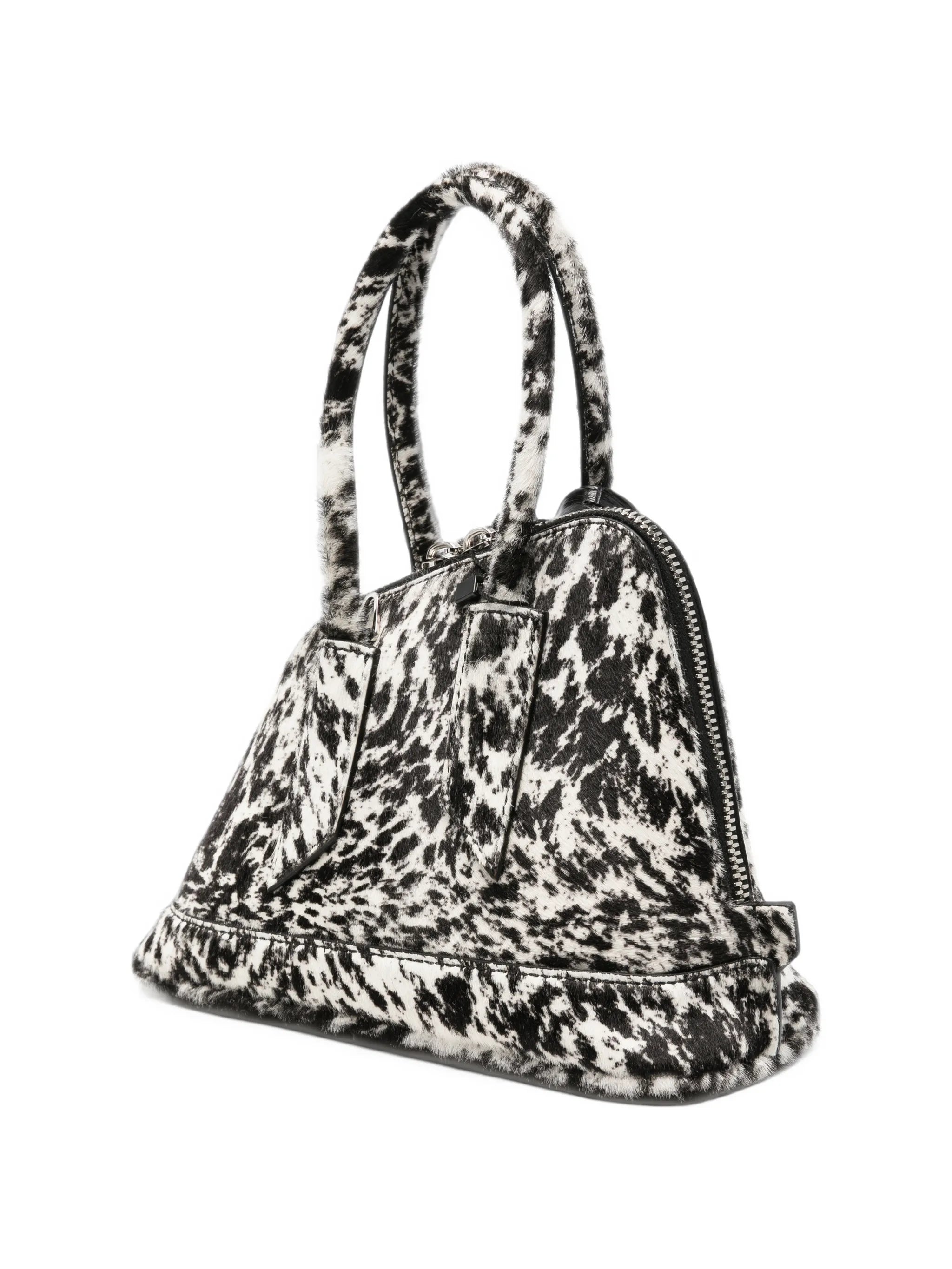 mini Sant Ambroeus animal-print tote bag