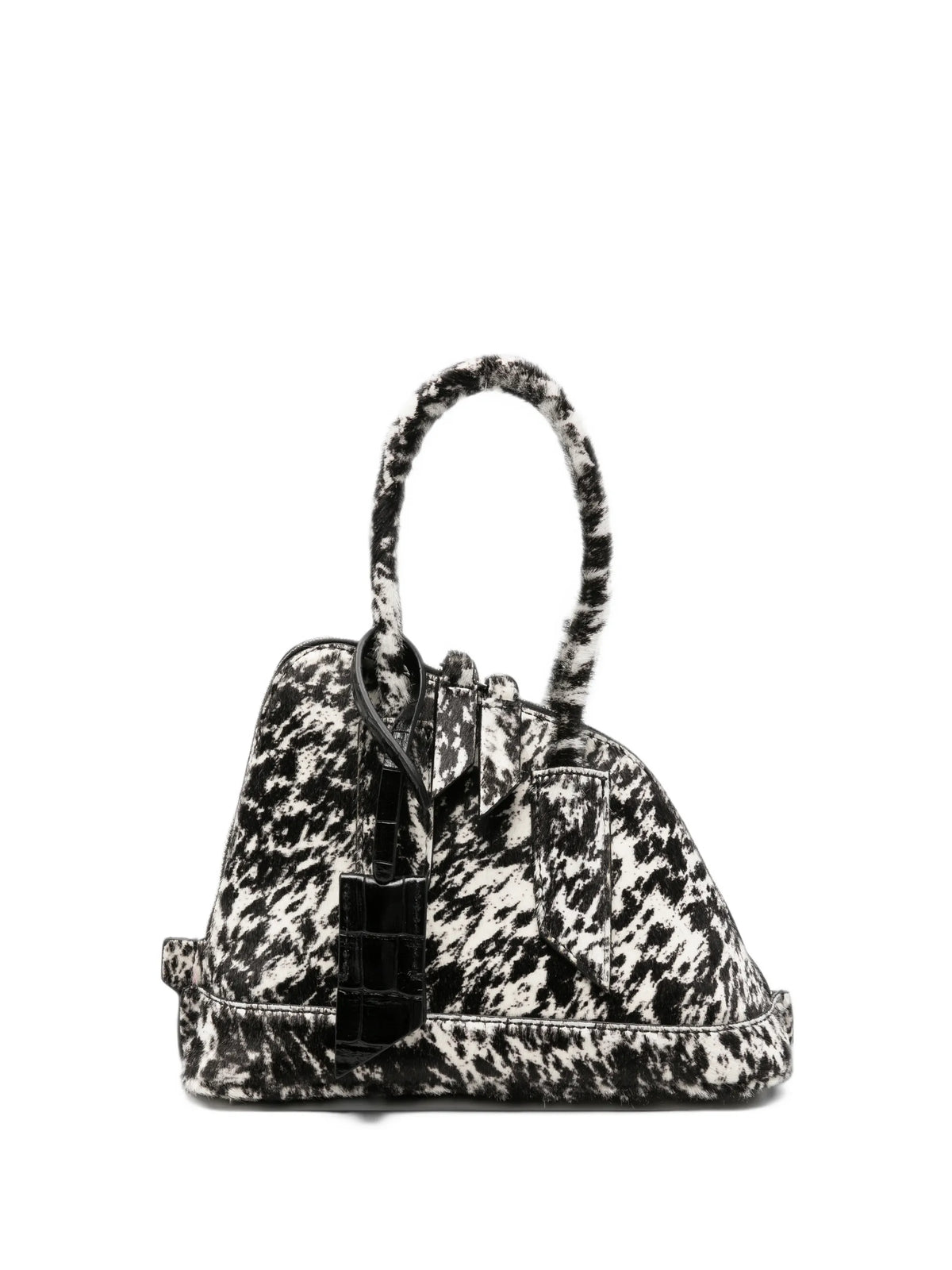 mini Sant Ambroeus animal-print tote bag