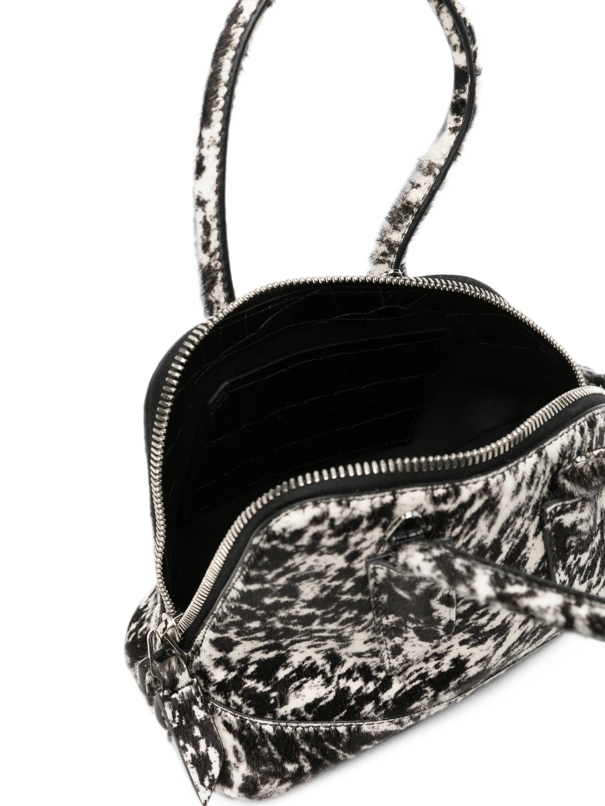 mini Sant Ambroeus animal-print tote bag