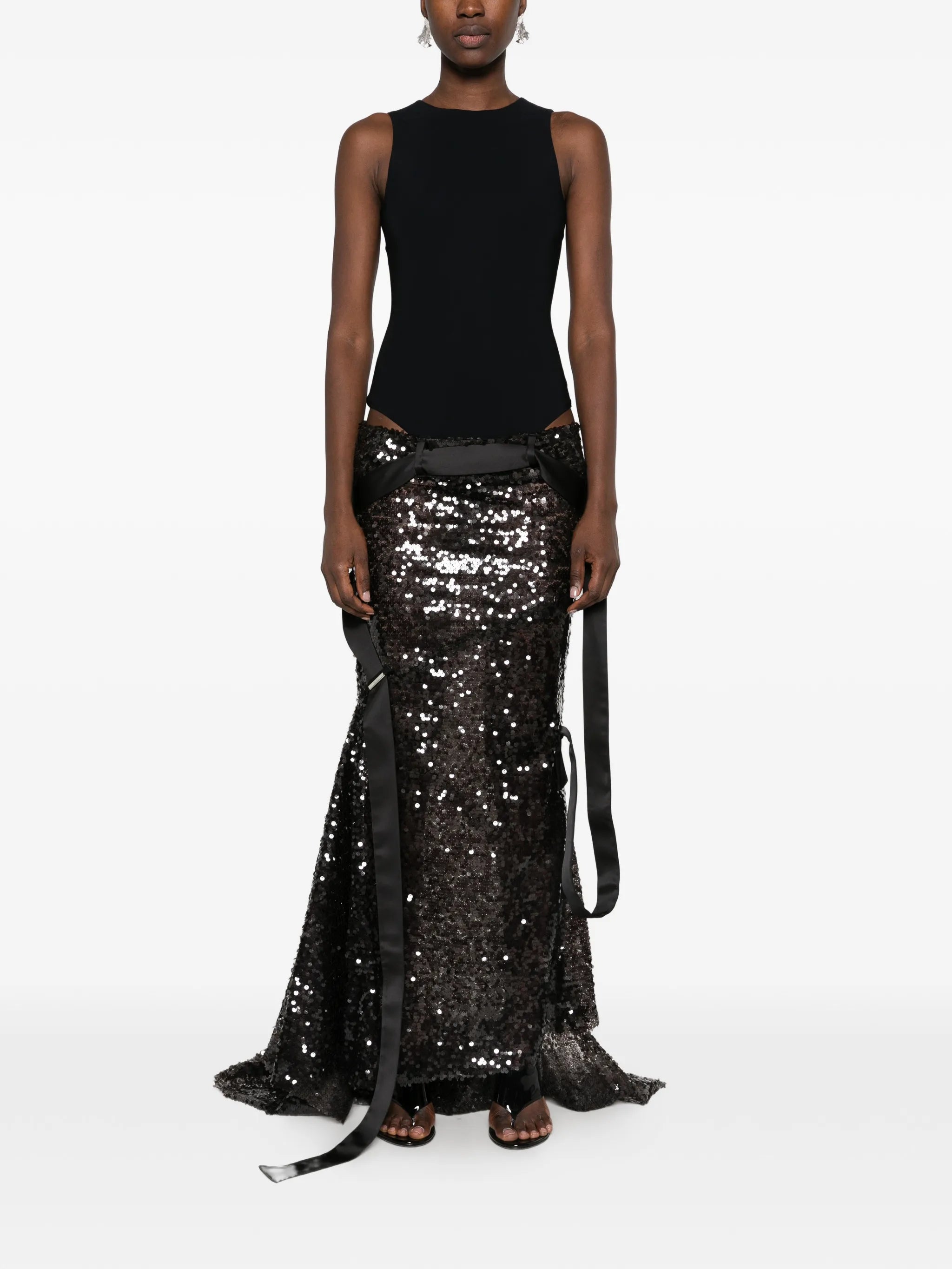 Superattico sequin-embellished maxi dress