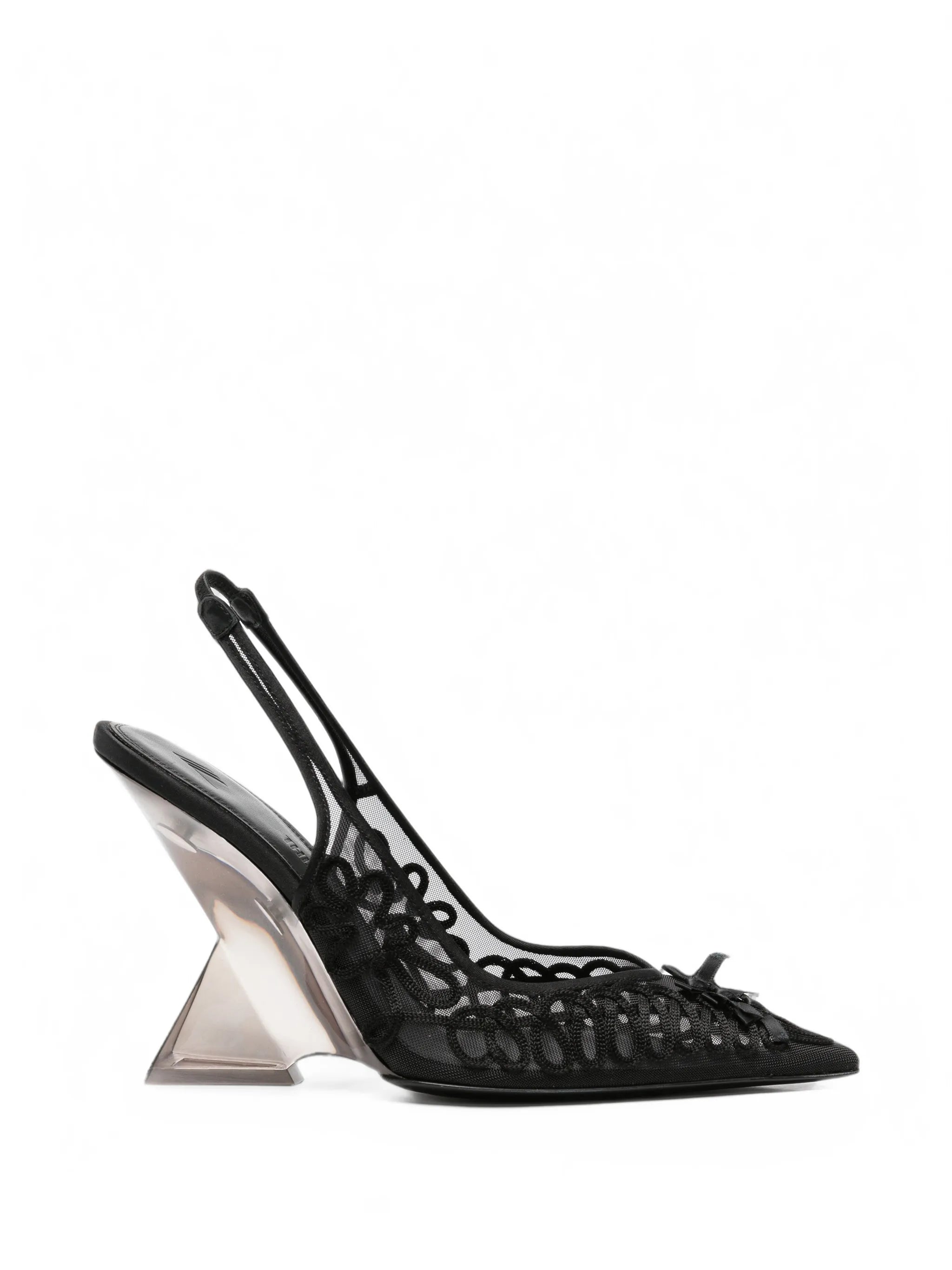 Cheope embroidered mesh pumps