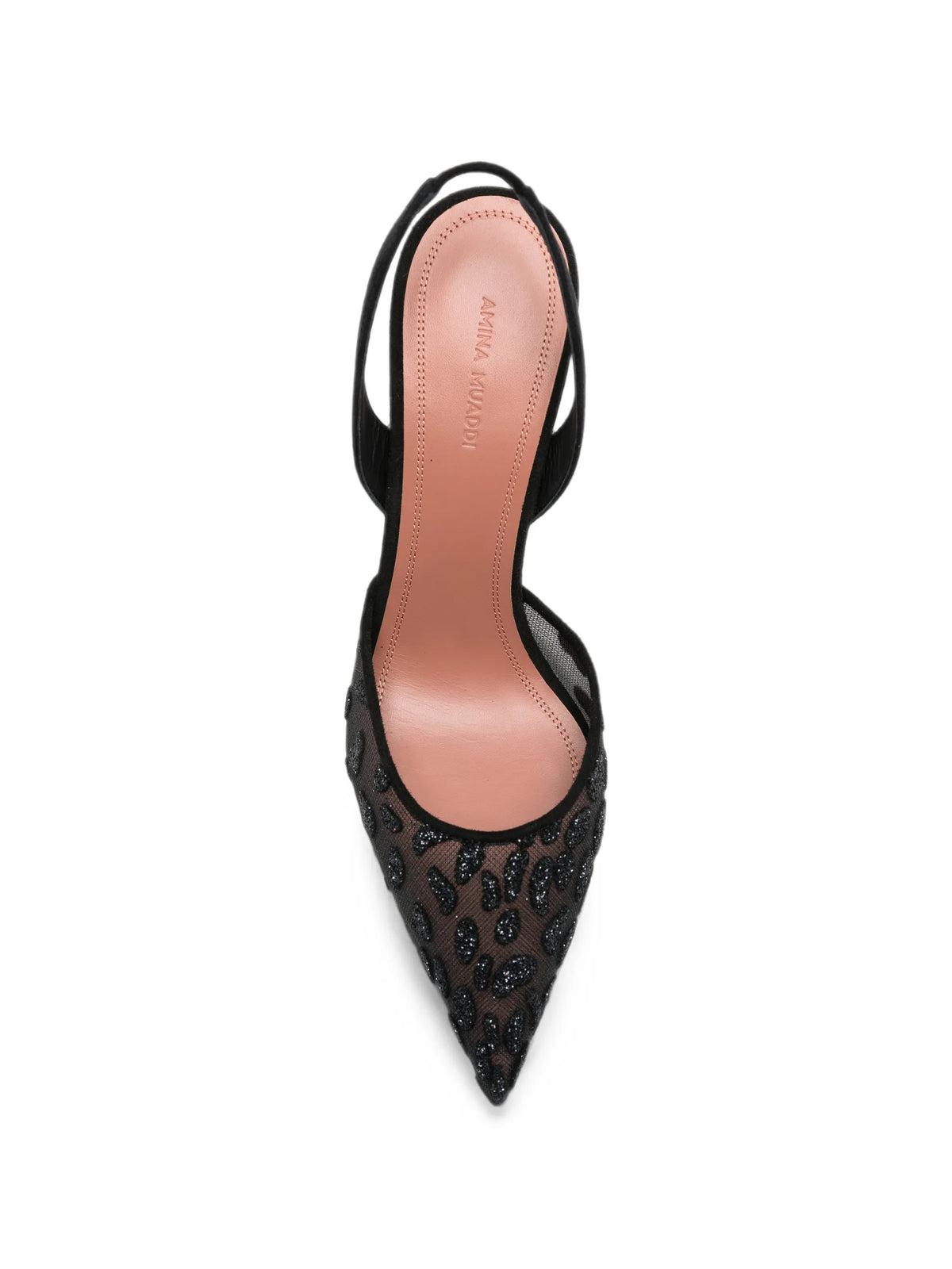 Holli leopard-print mesh pumps