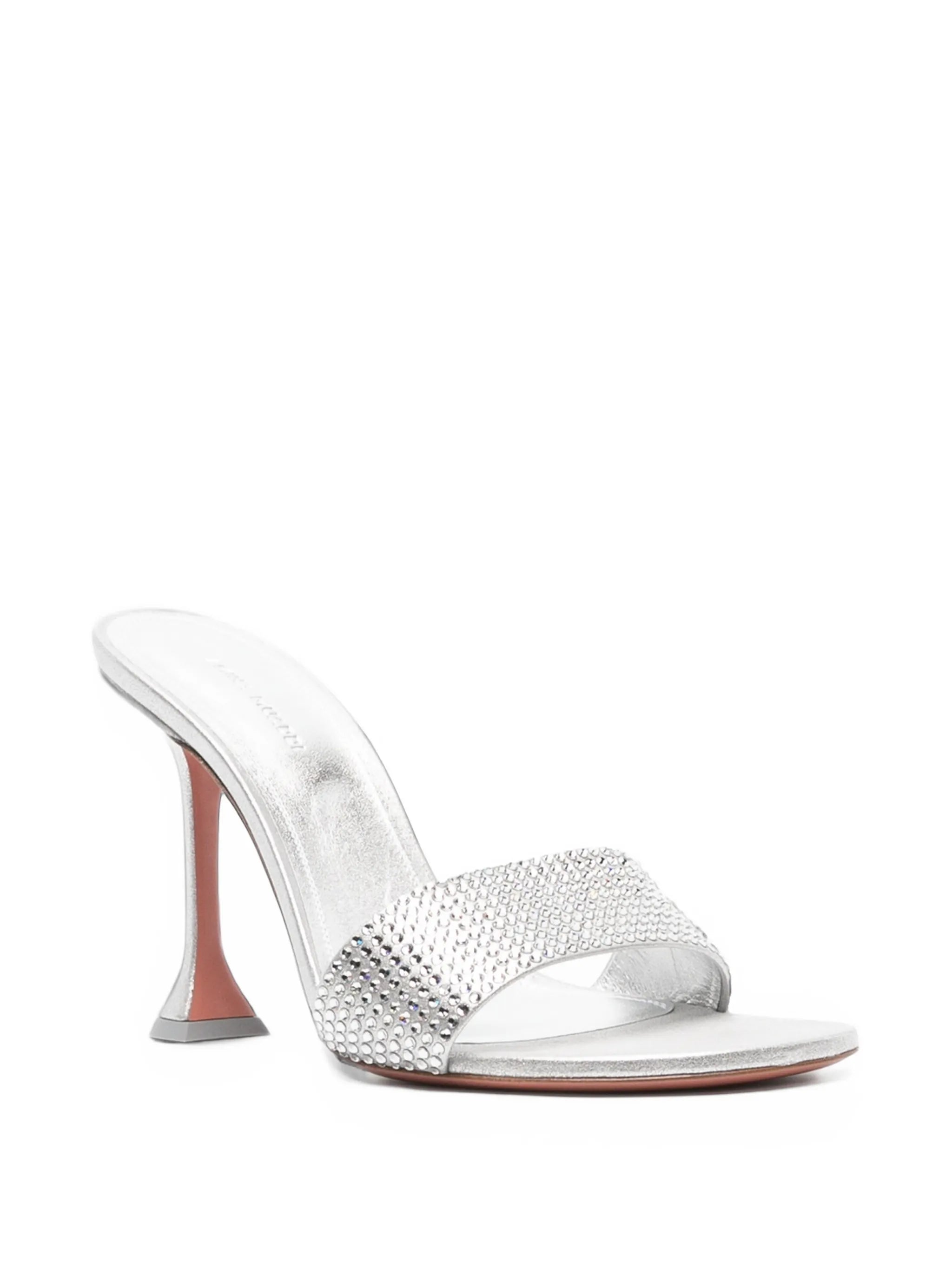 Andreea crystal-embellished mules