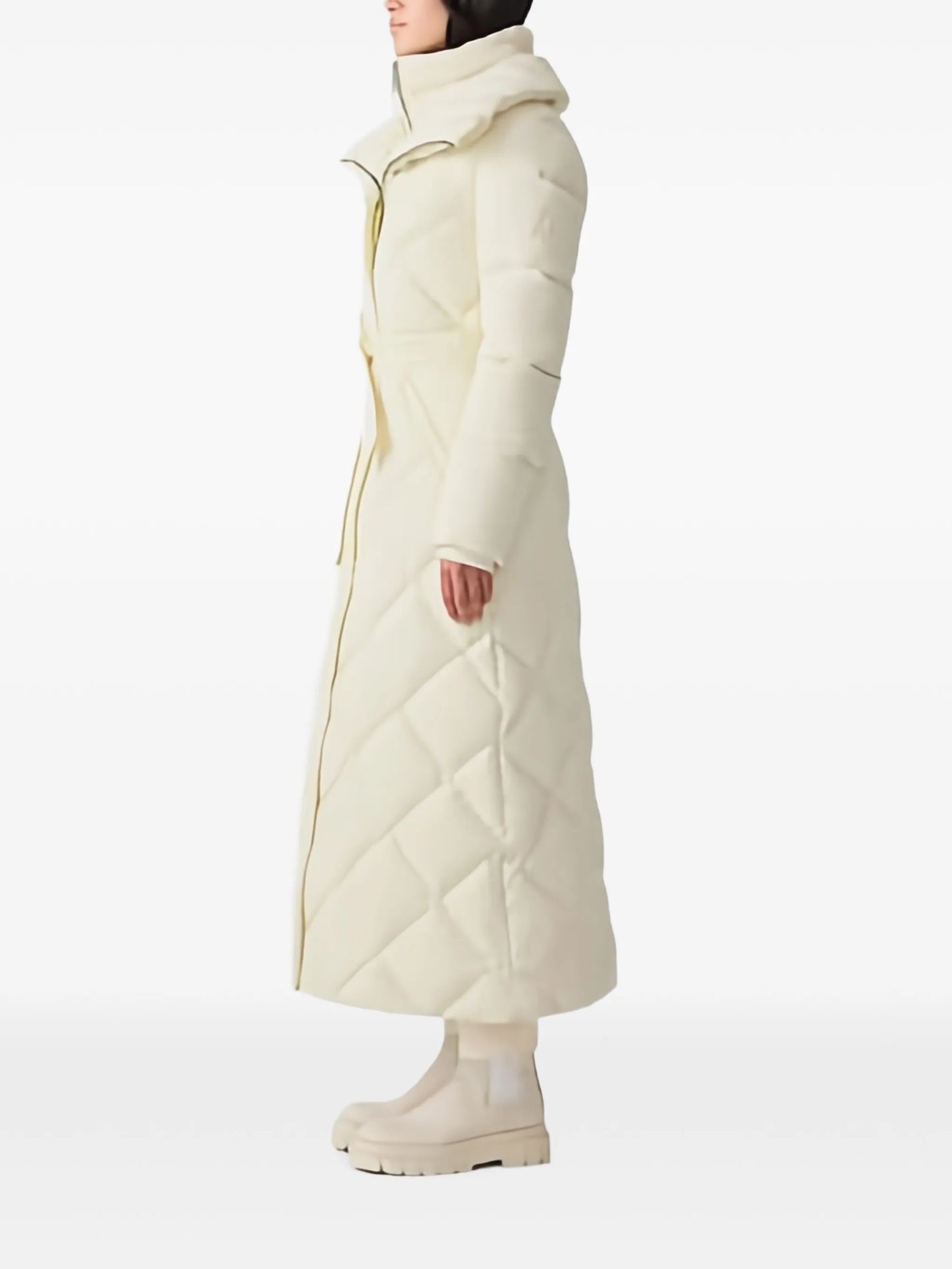 Laurella quilted belted coat