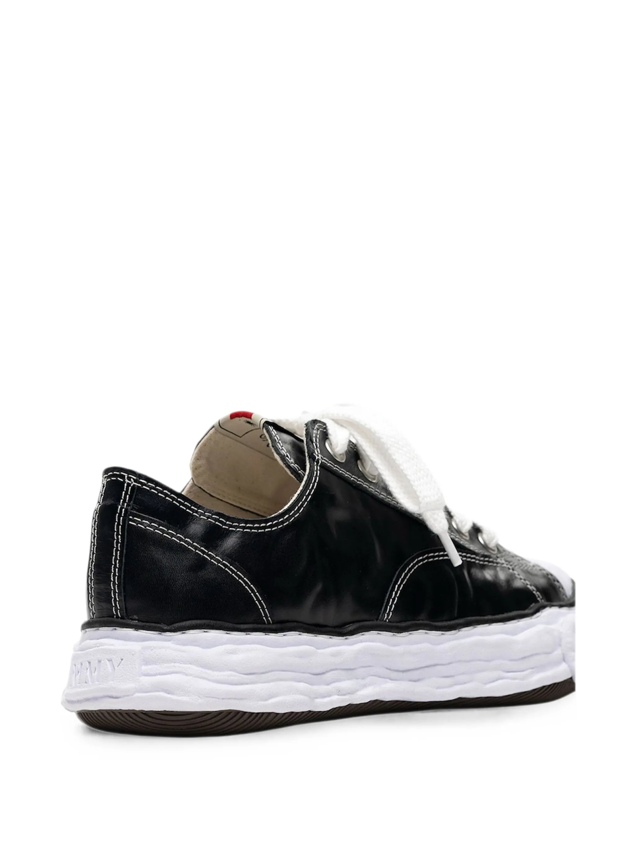 Peterson23 OG sole wrinkled leather low-top sneakers