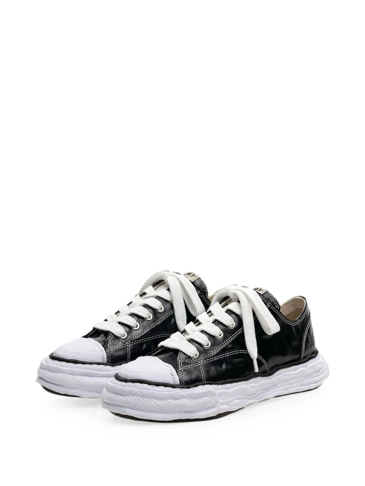 Peterson23 OG sole wrinkled leather low-top sneakers