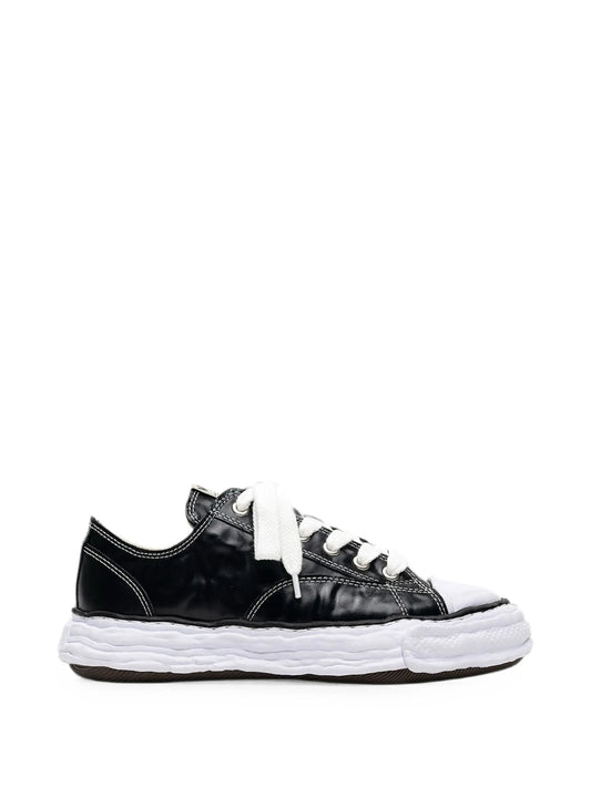 Peterson23 OG sole wrinkled leather low-top sneakers