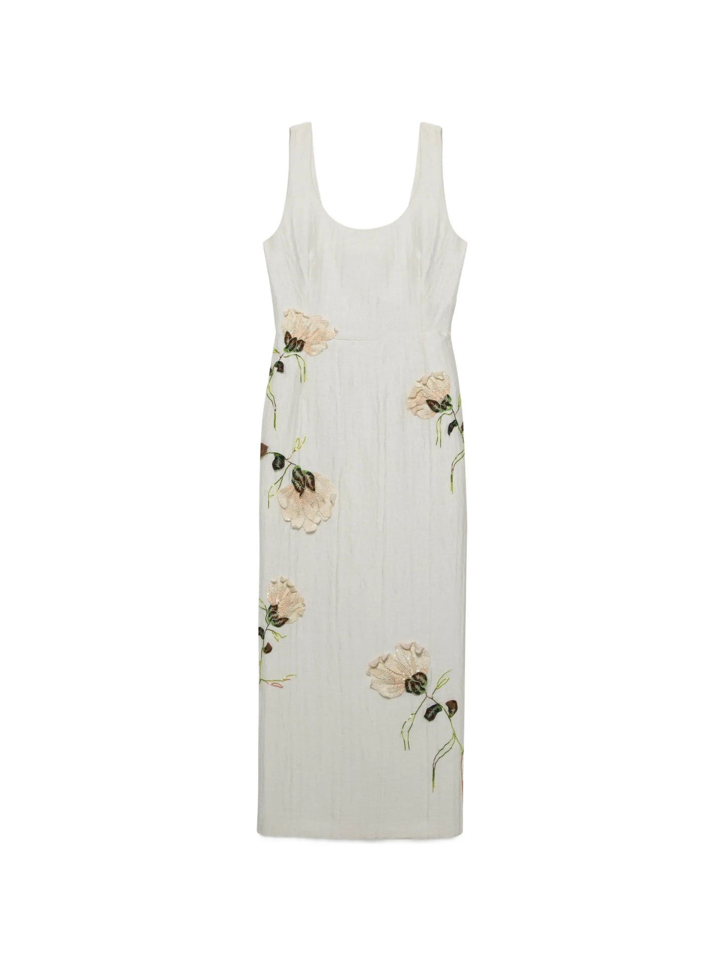 Lilibeth floral jacquard midi dress