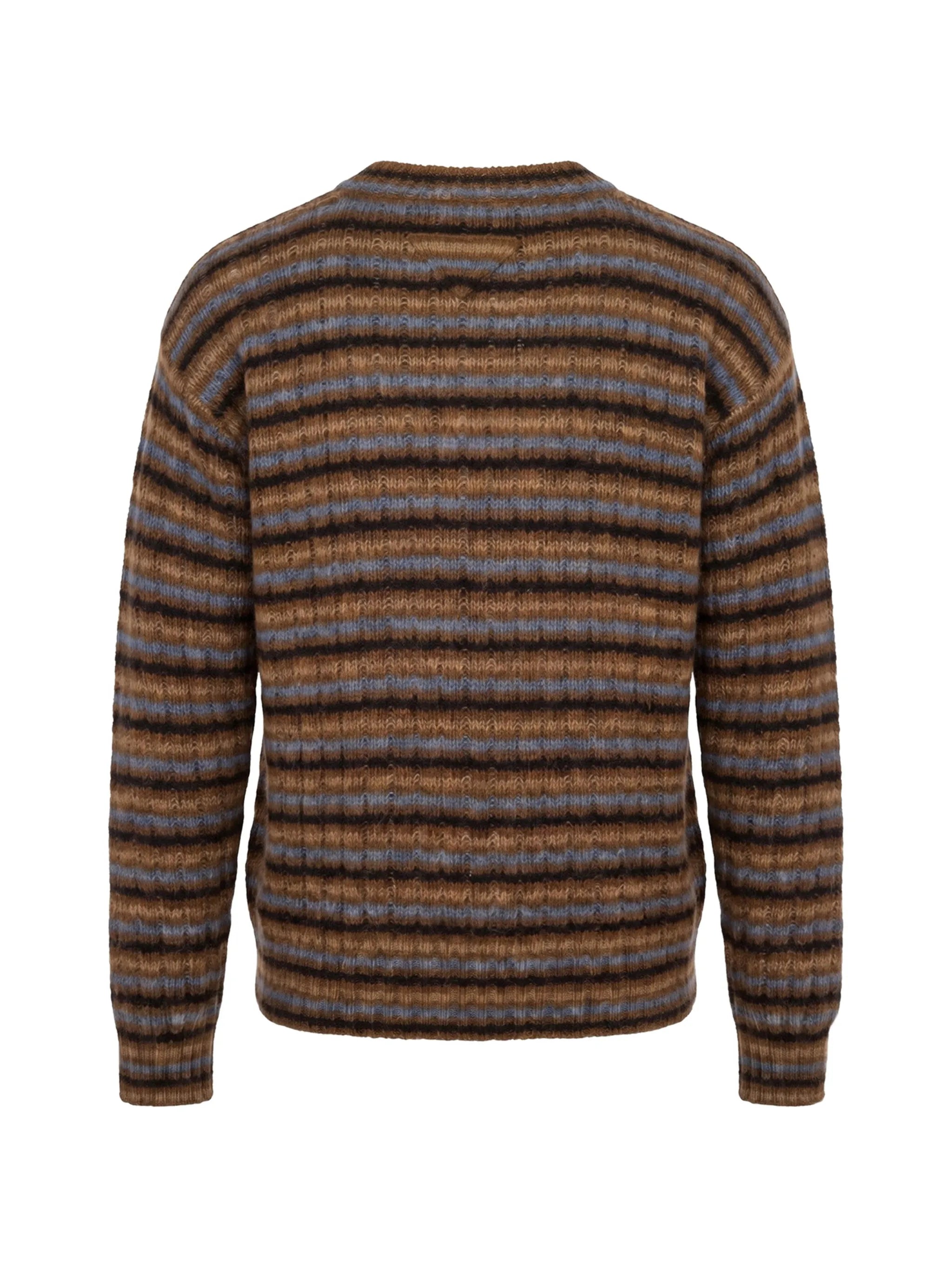 Shetland wool boat-neck sweater