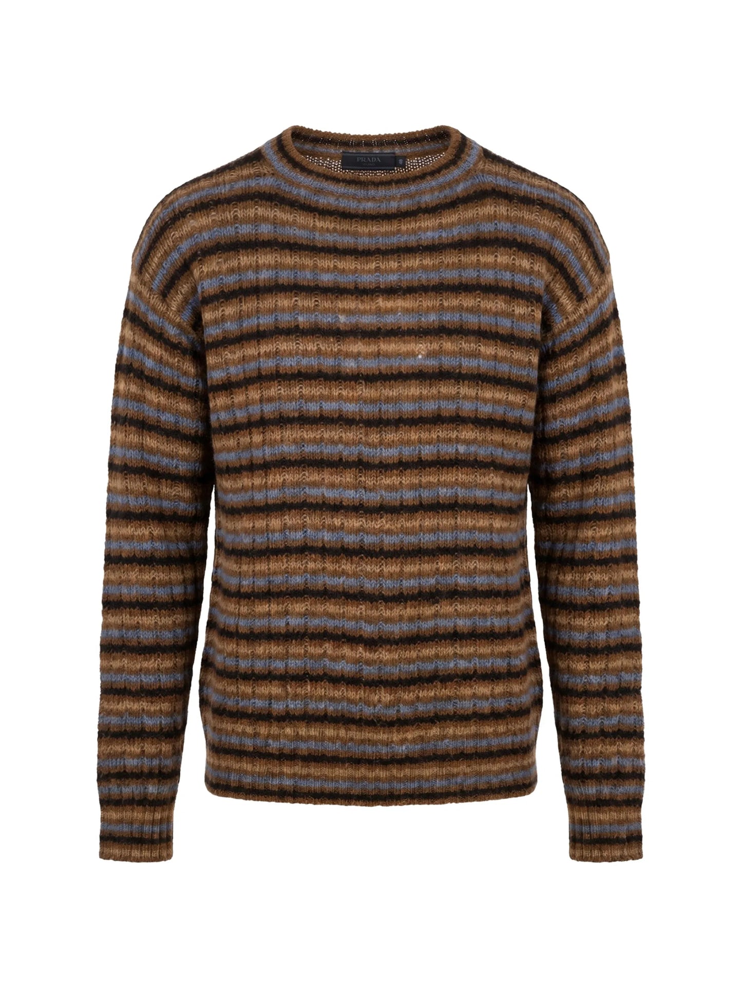 Shetland wool boat-neck sweater