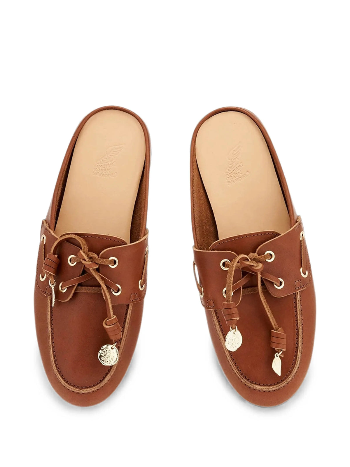 Naveta lace-up ballet flats
