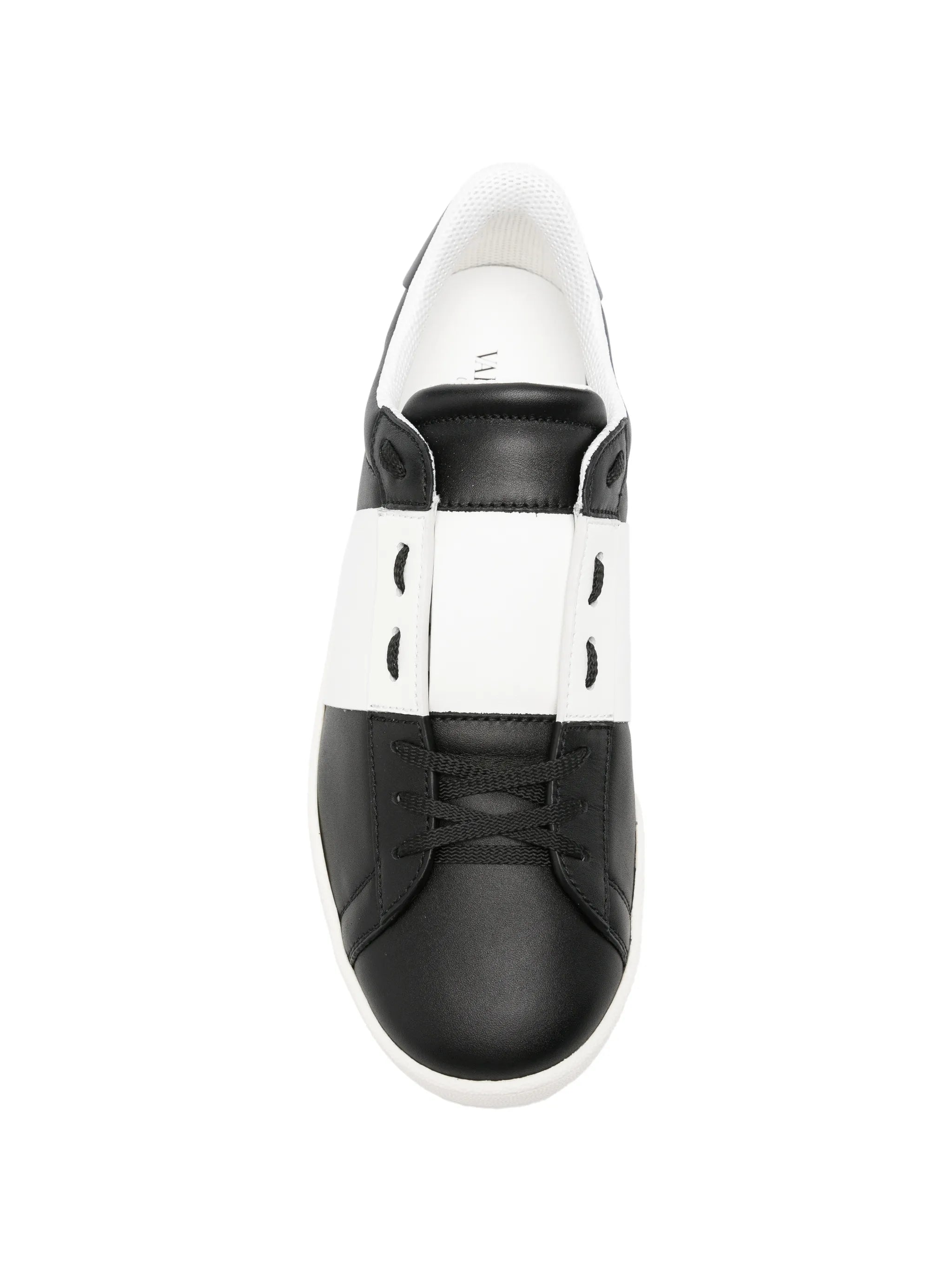 VLogo-Signature panelled sneakers