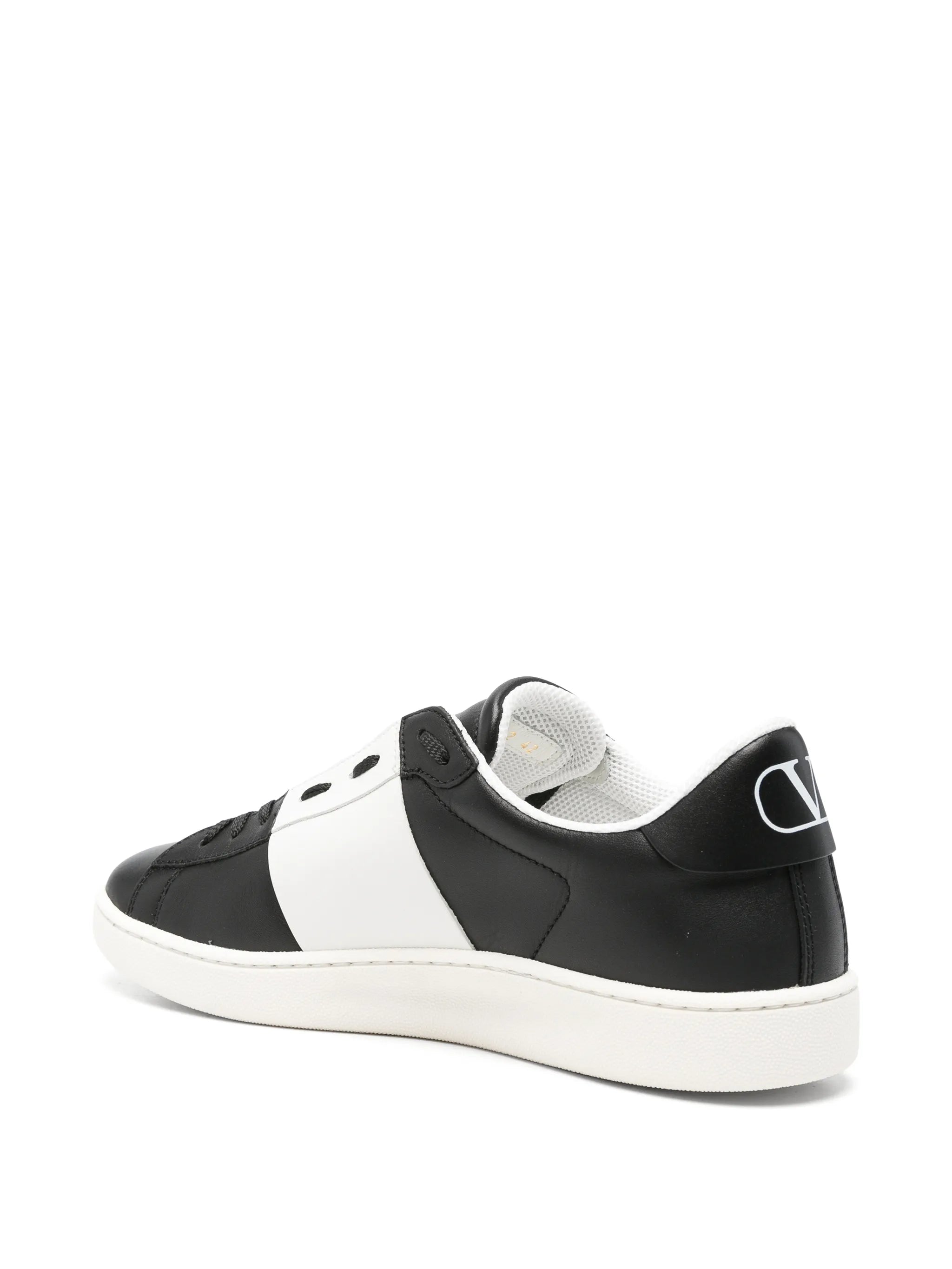VLogo-Signature panelled sneakers