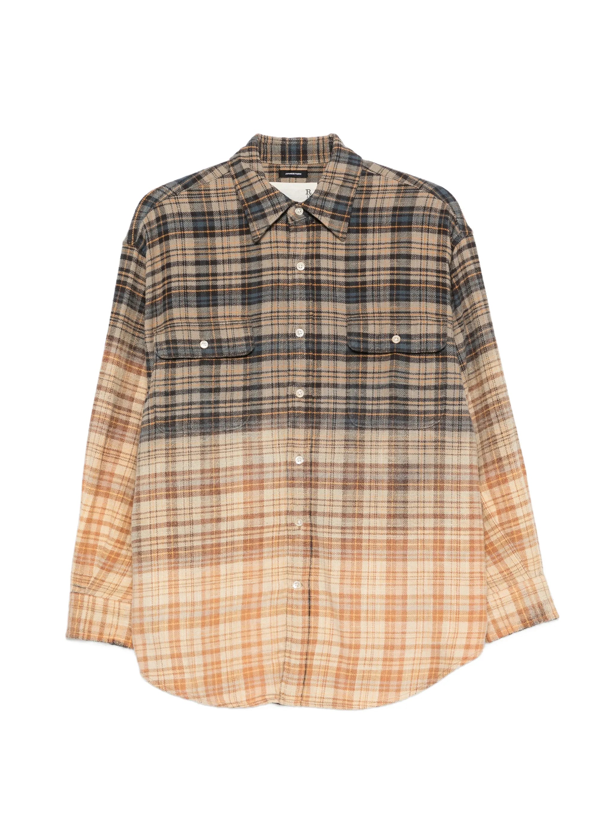 check-pattern shirt