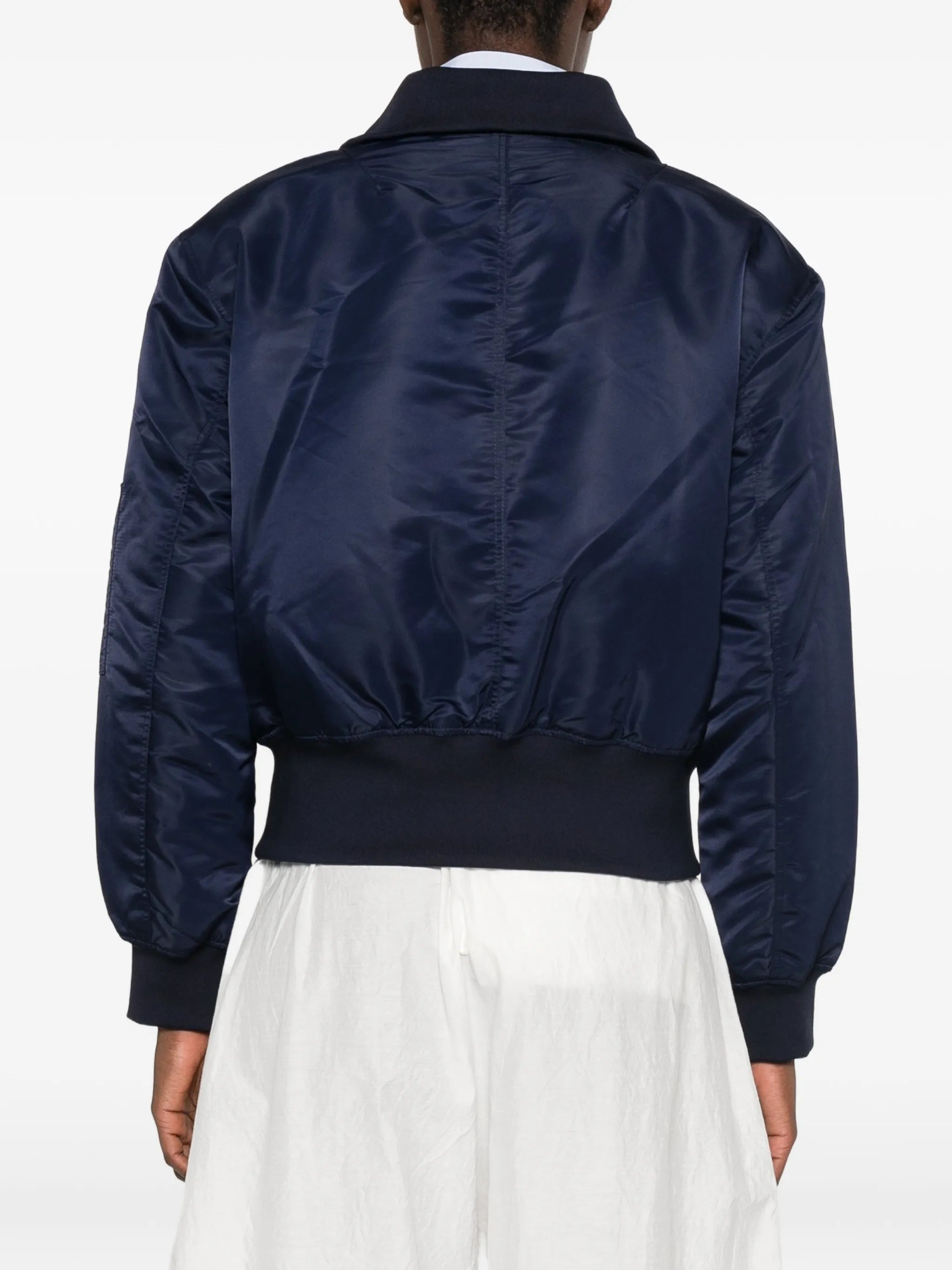 Storm zip-up bomber jacket