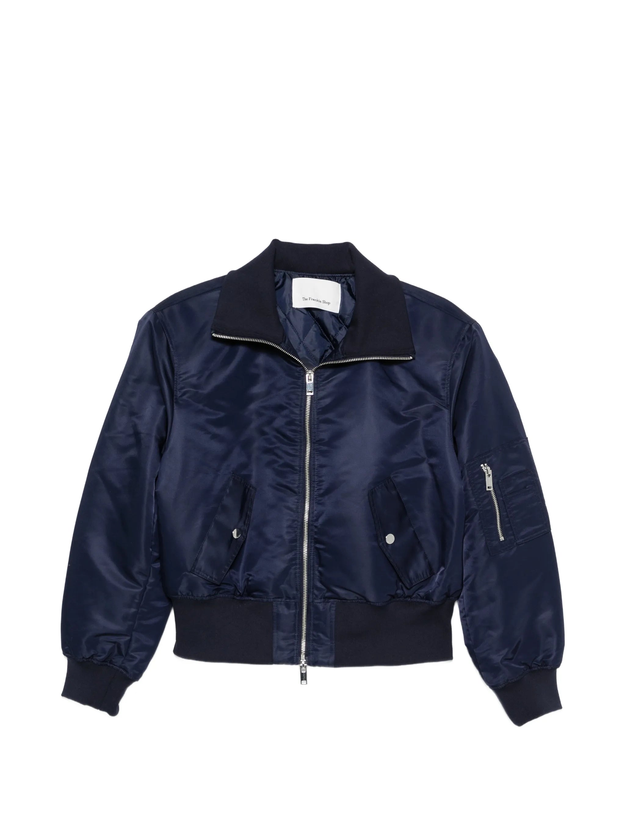 Storm zip-up bomber jacket
