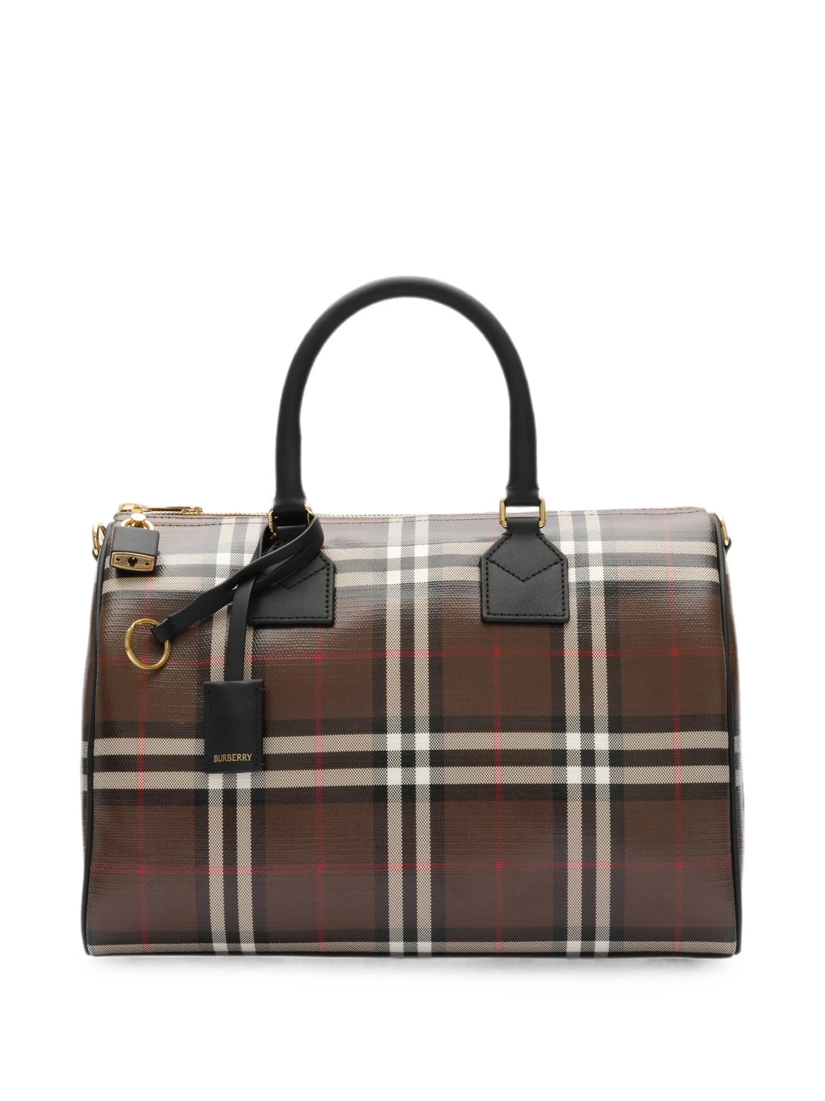 medium Check bowling bag