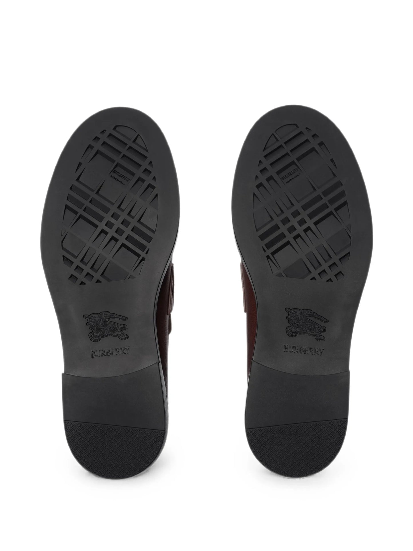 leather Pembroke loafers