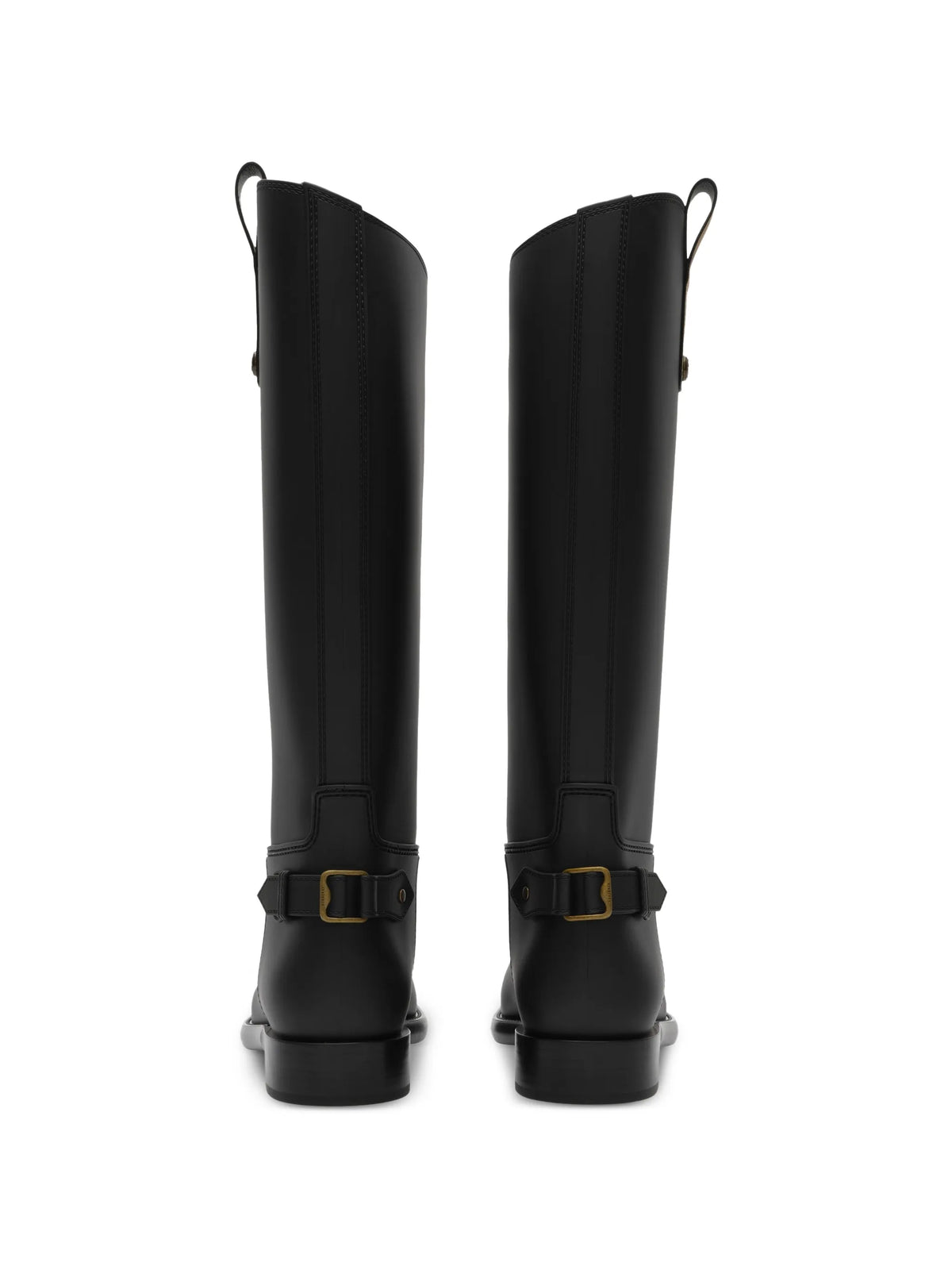 Cavalier Check-detail boots