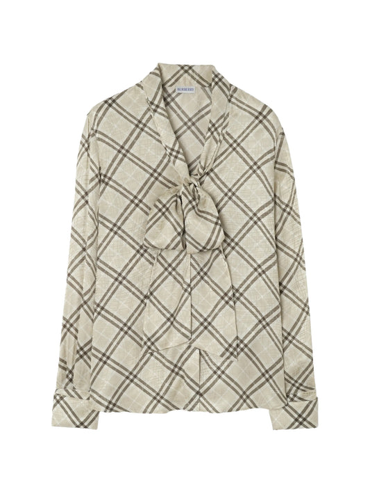 patterned blouse