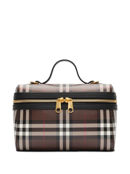 Check vanity bag