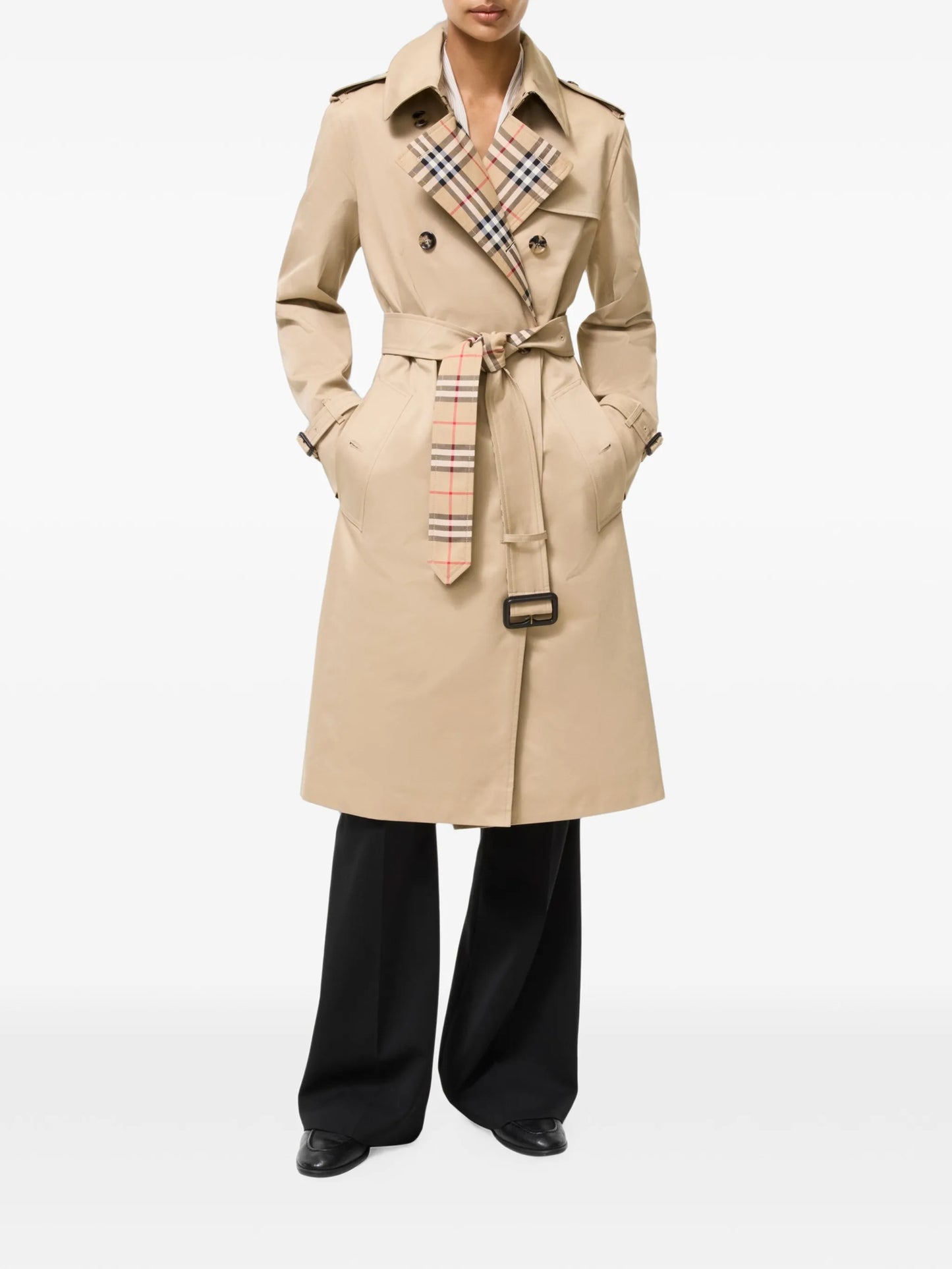 Lakefield cotton trench coat