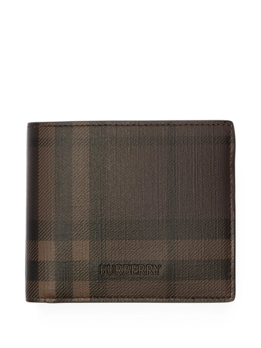 City Check bifold wallet