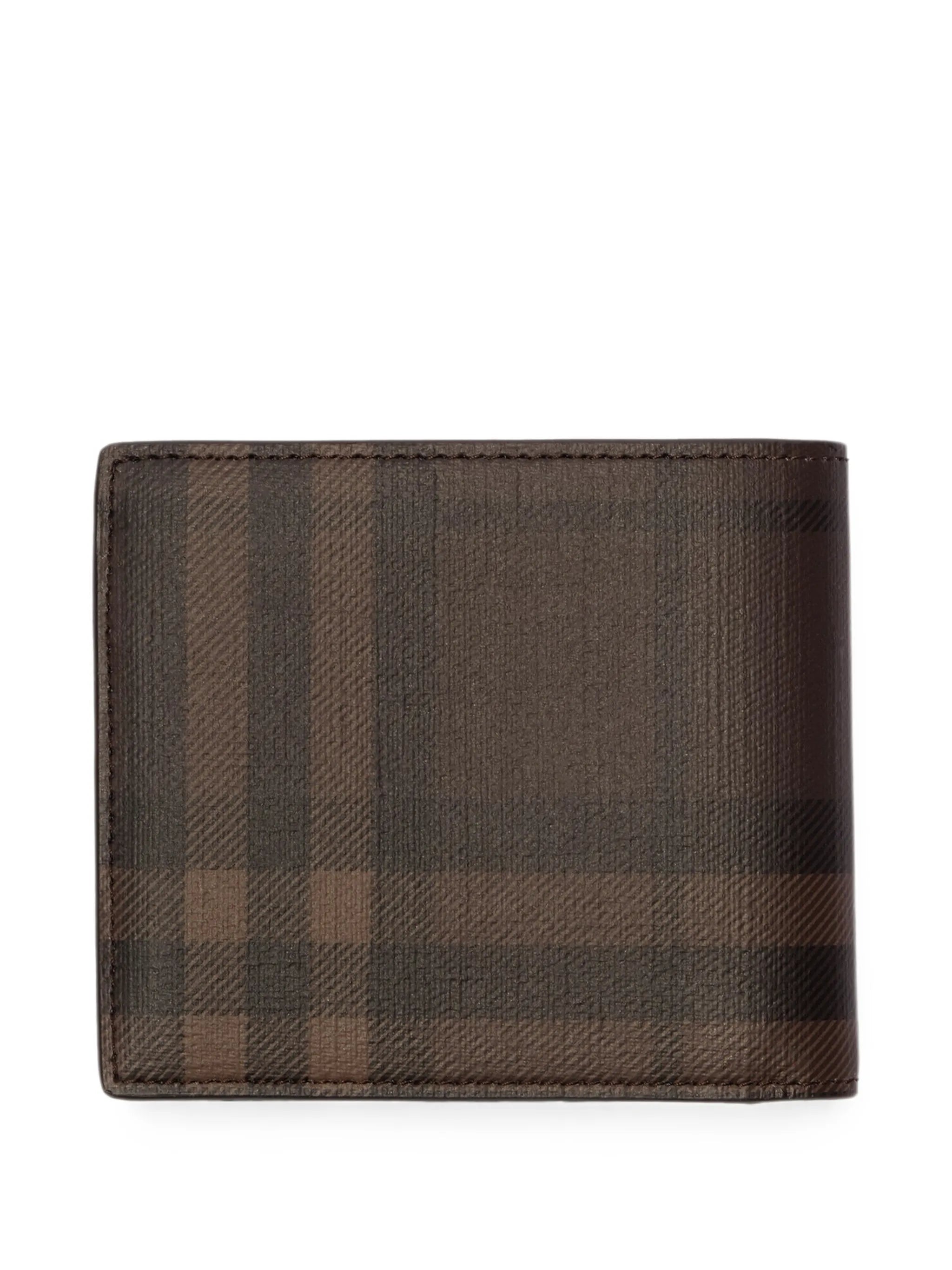 City Check bifold wallet