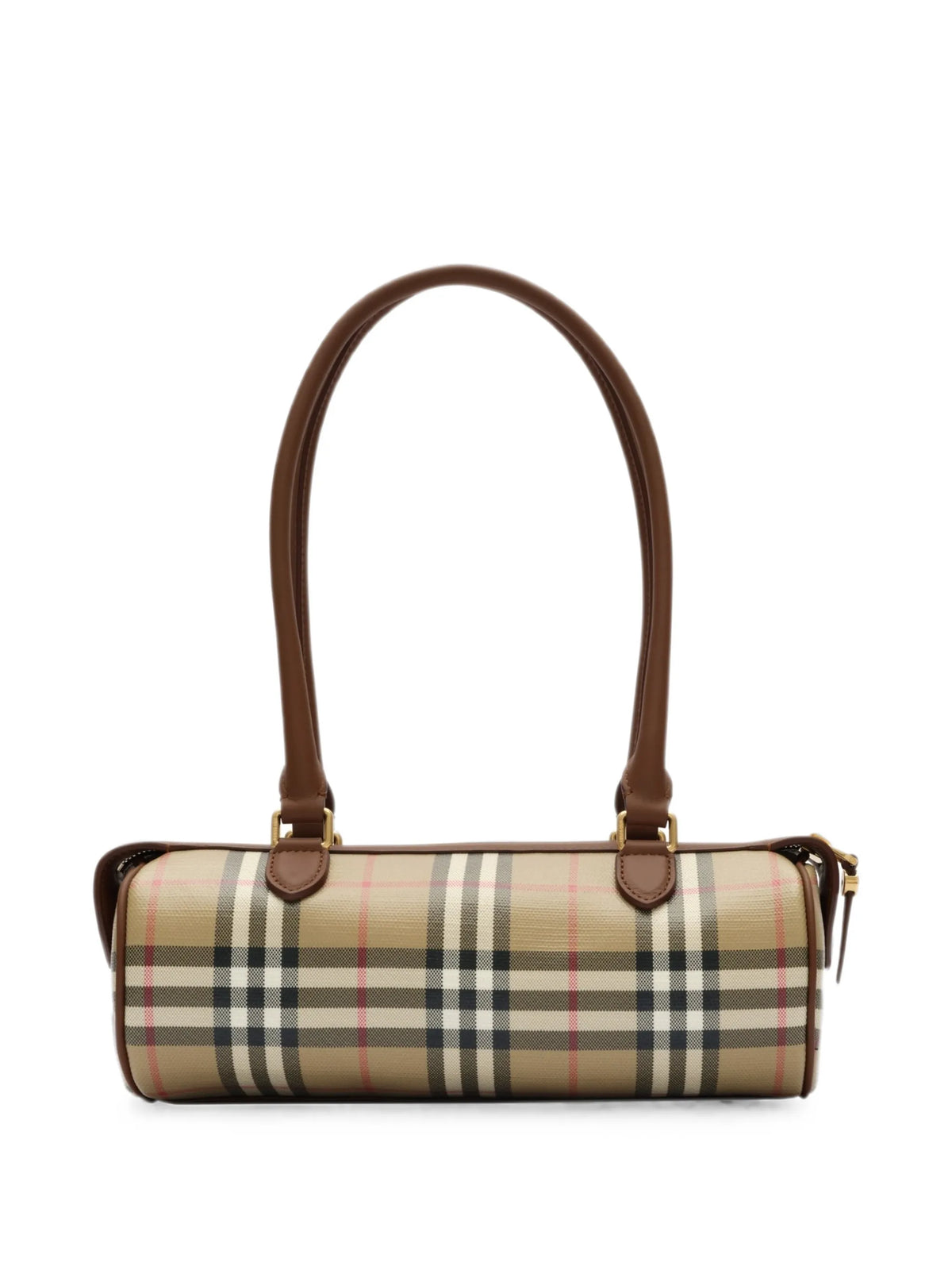mini Check barrel bag
