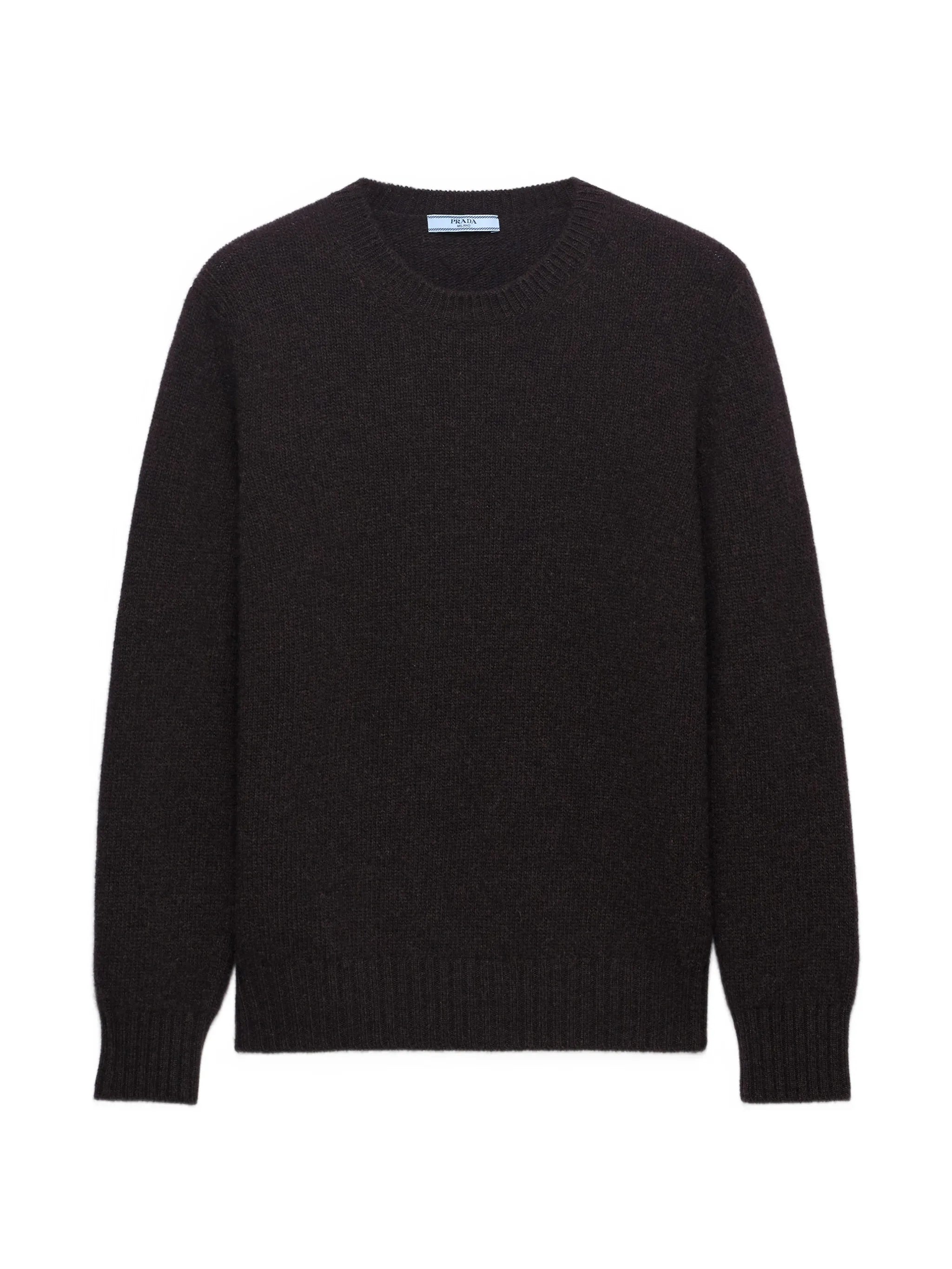 wool and cashmere crew-neck sweater