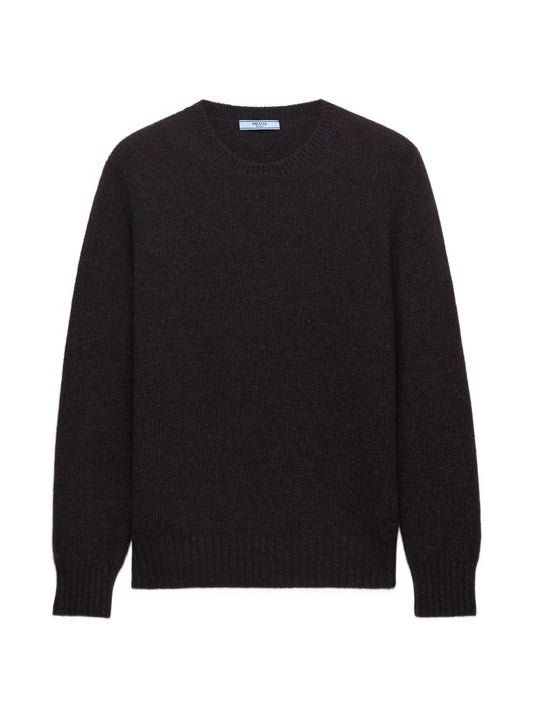 wool and cashmere crew-neck sweater
