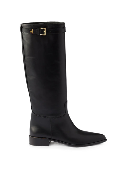 leather boots