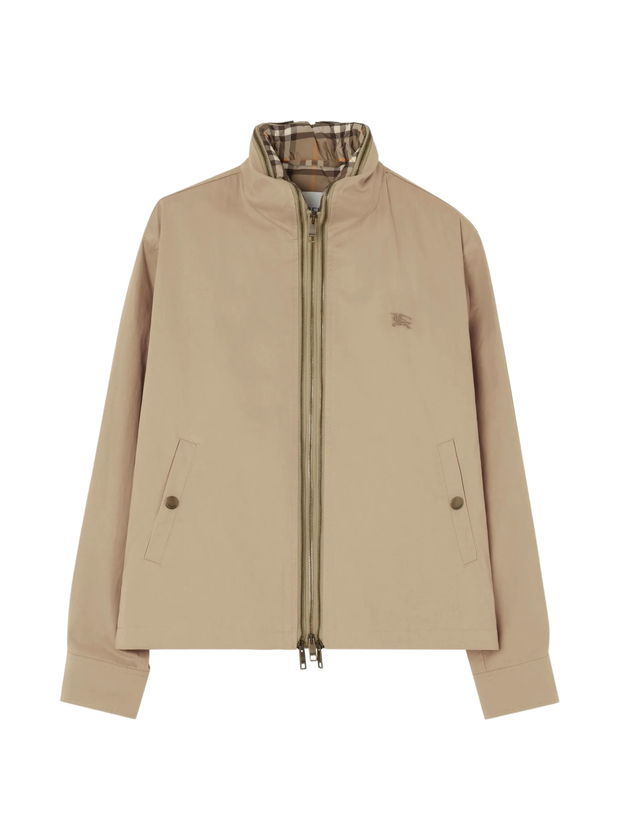 Cotton Twill Jacket with Warmer