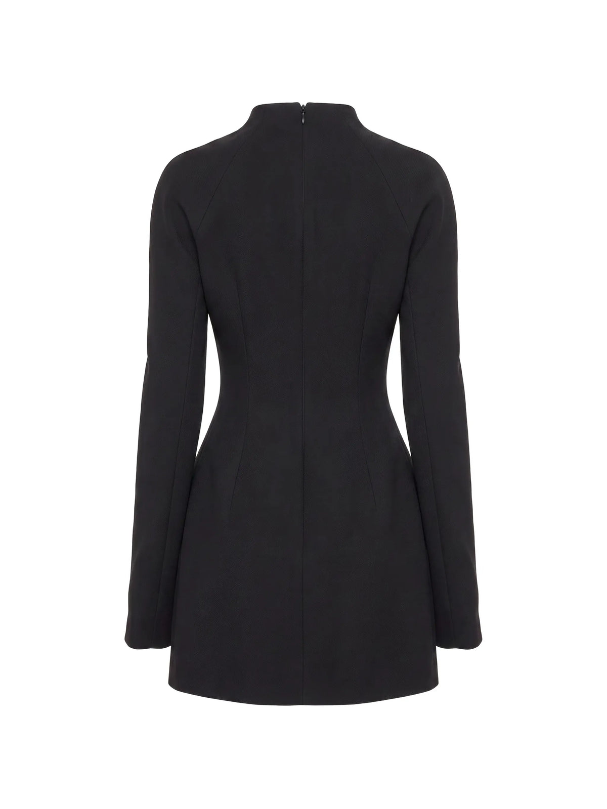 long-sleeve mini dress