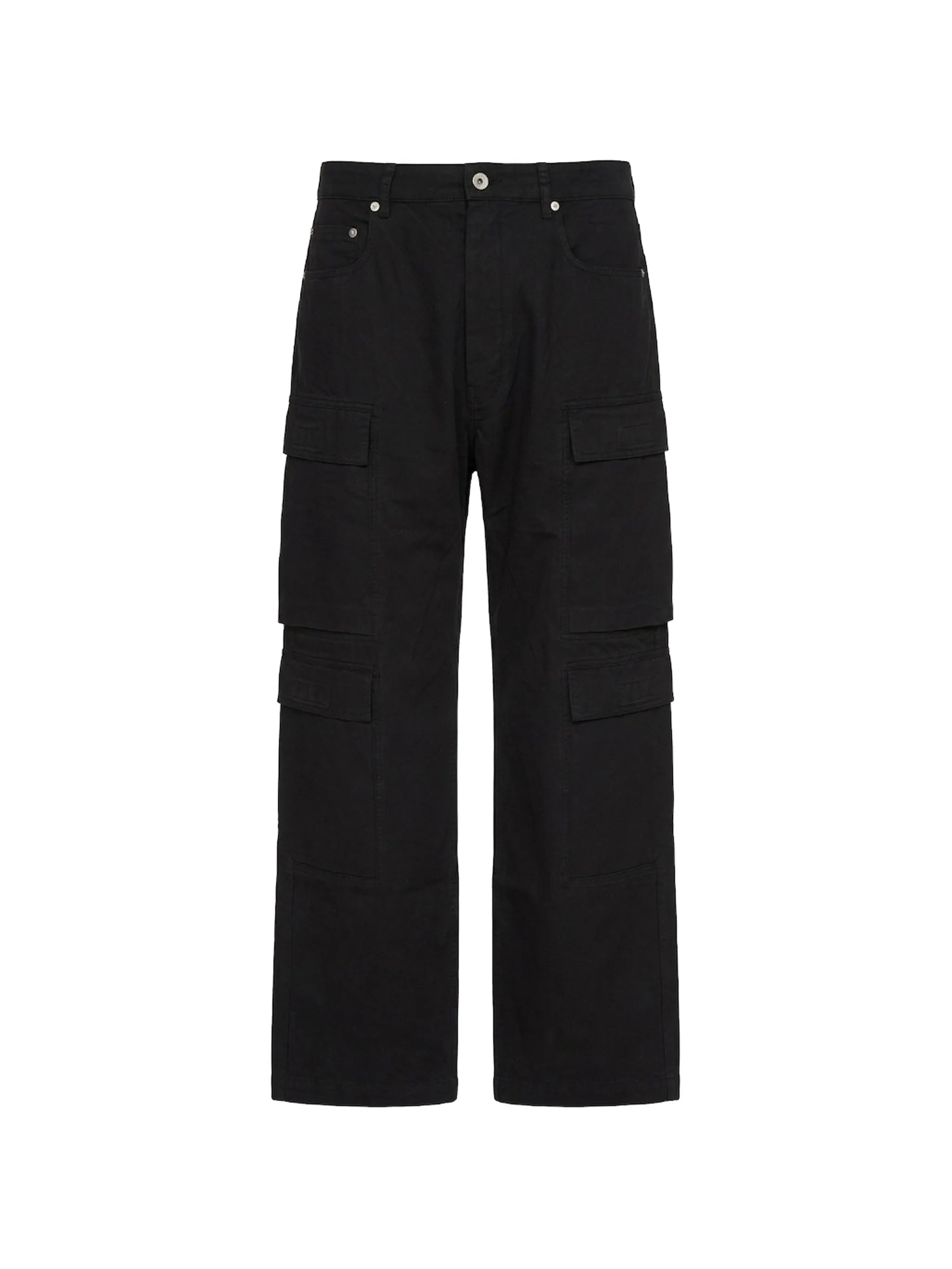 Tower double cargo jeans in cotton twill