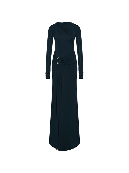 Kiana long-sleeve maxi dress
