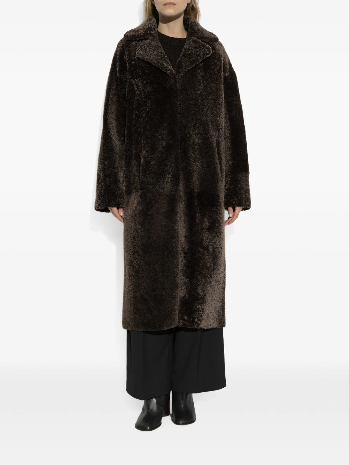 Ines faux-fur coat