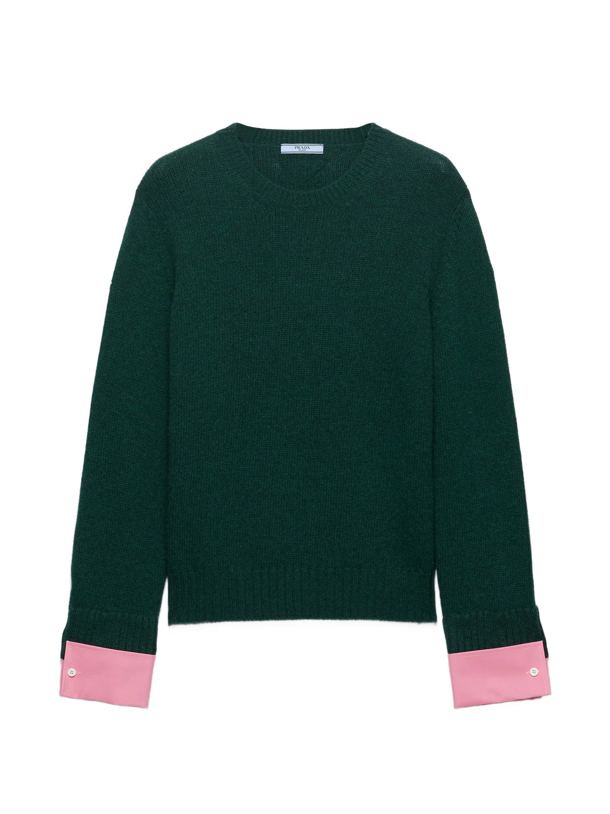 wool and cashmere crew-neck sweater